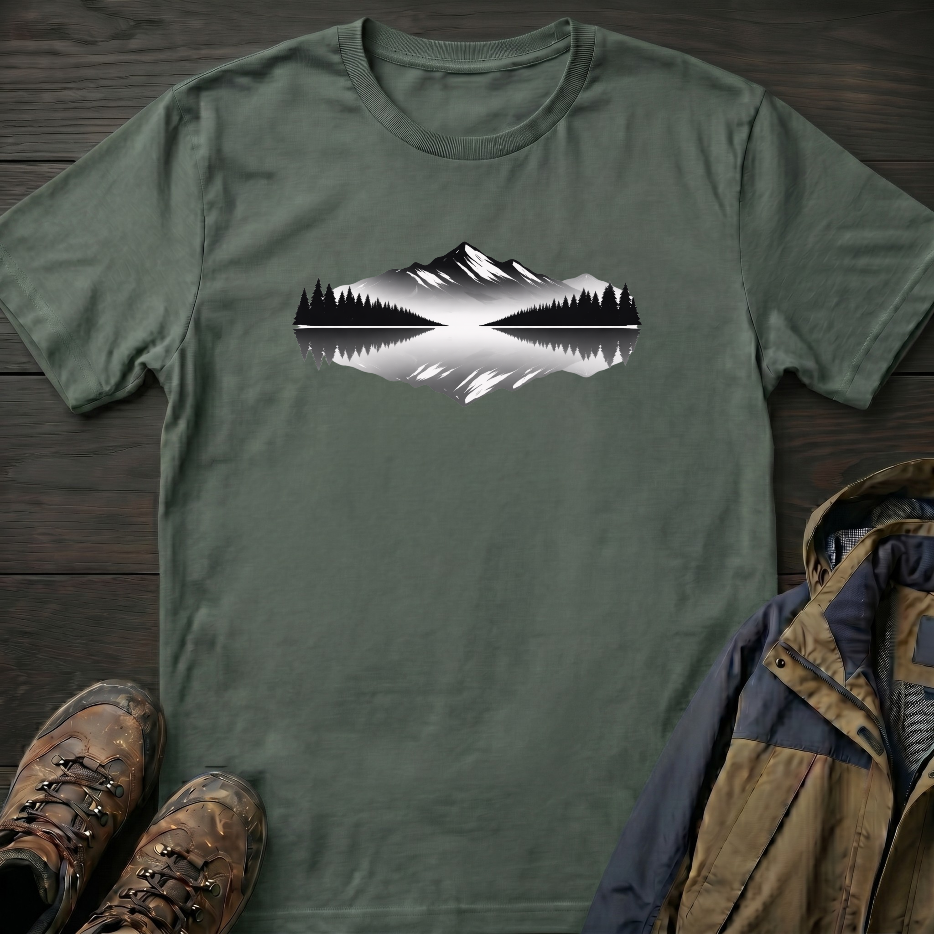 Mountains Graphic 2 T-Shirt