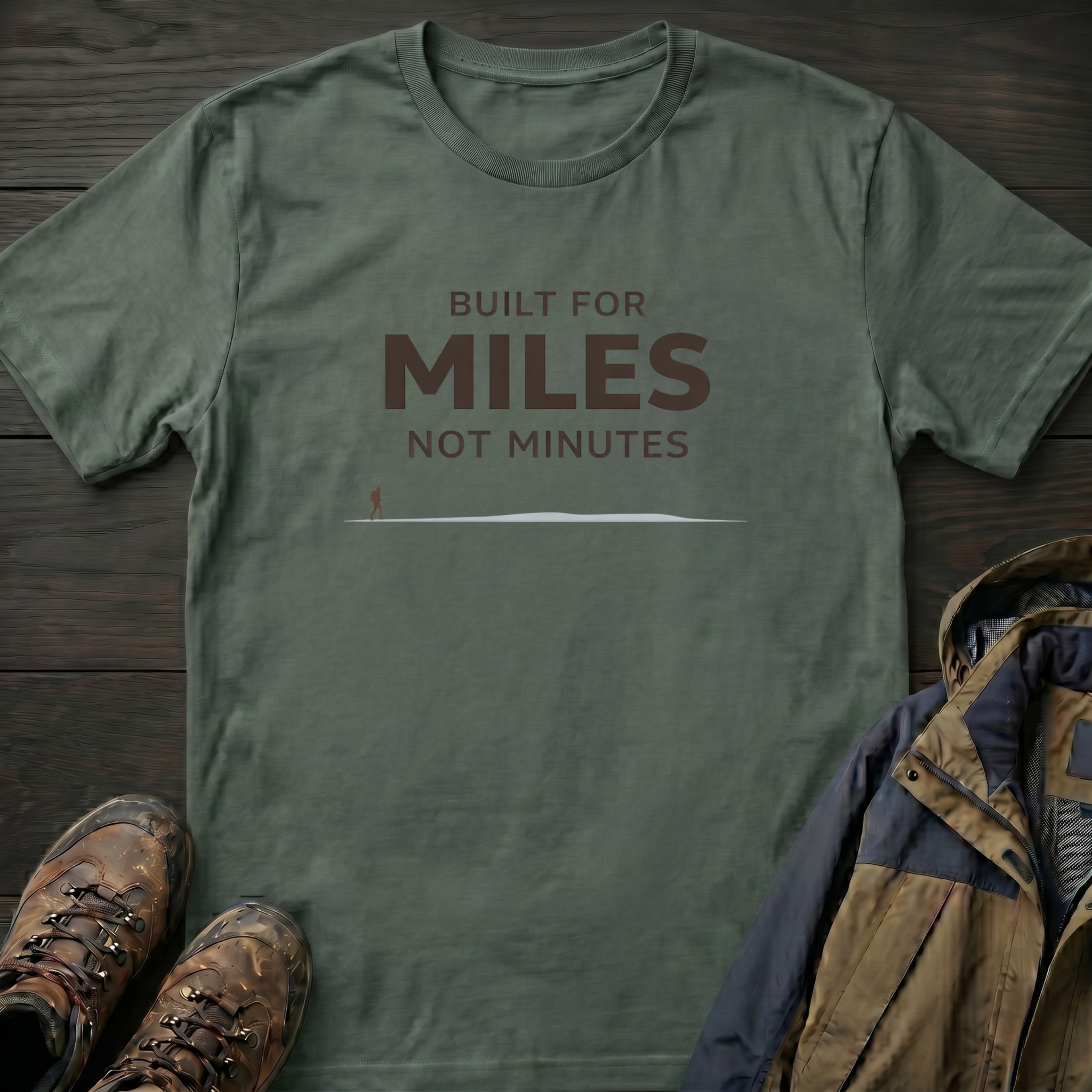 Miles Not Minutes T-Shirt