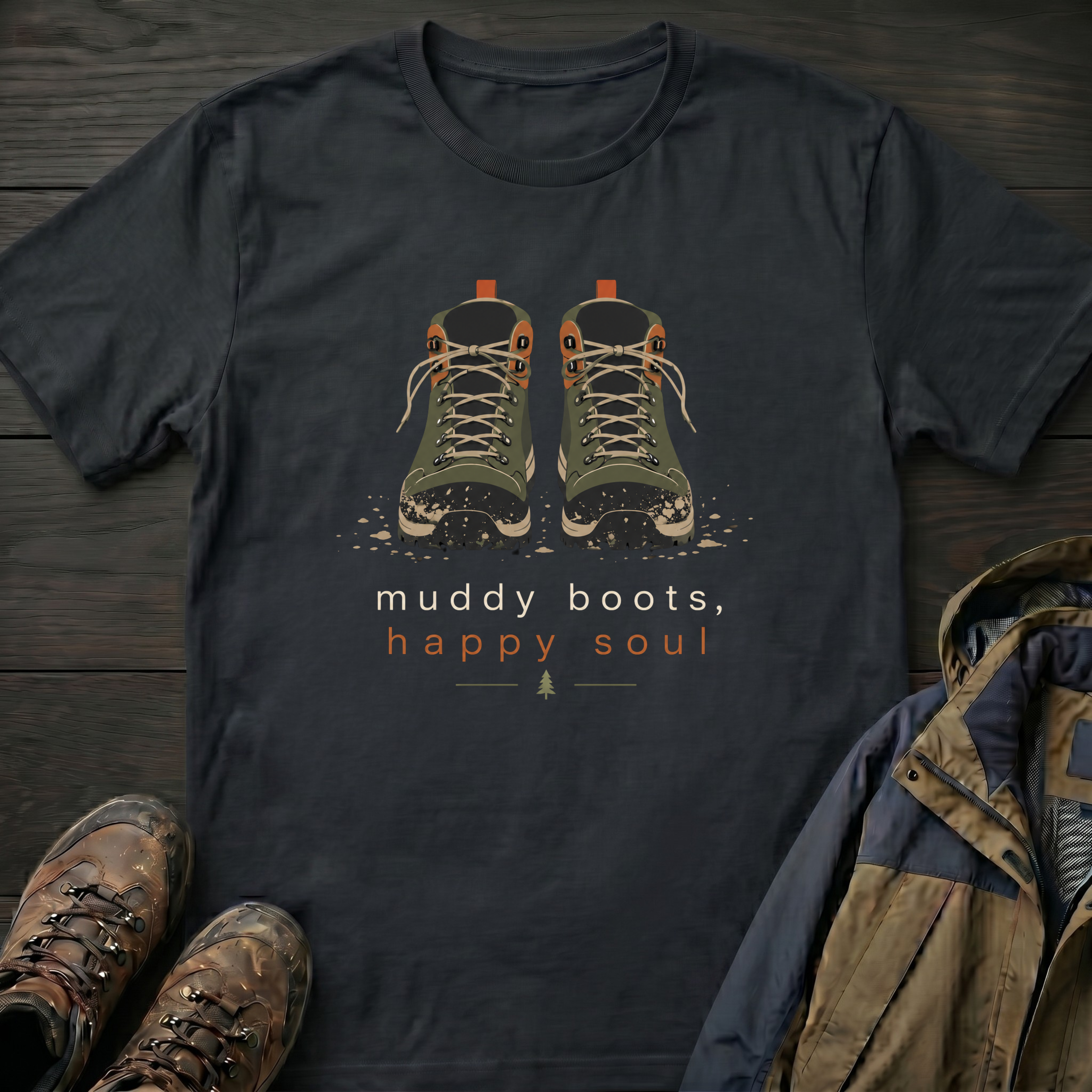 Muddy Boots Happy Soul 2 T-Shirt