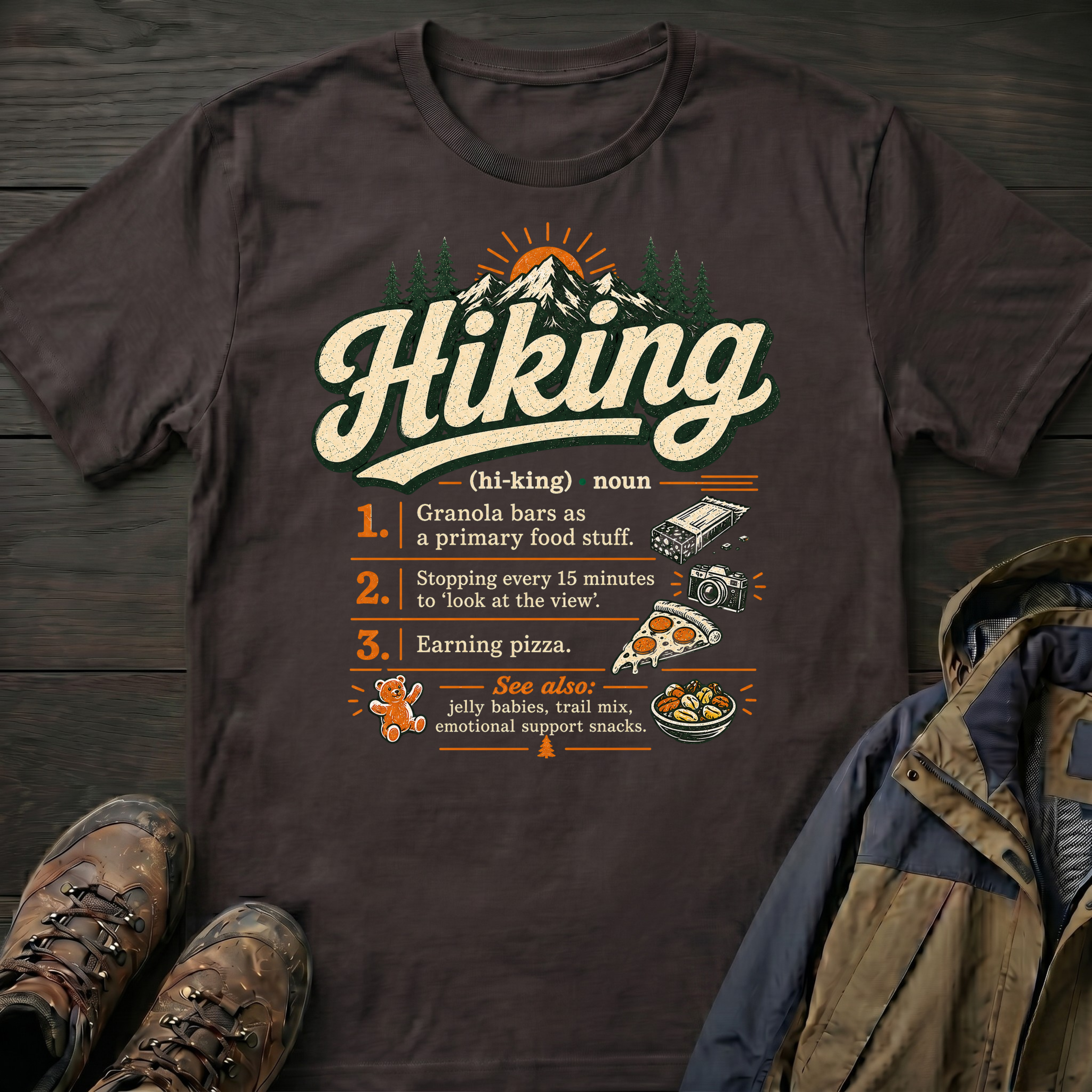 Hiking (Noun) T-Shirt