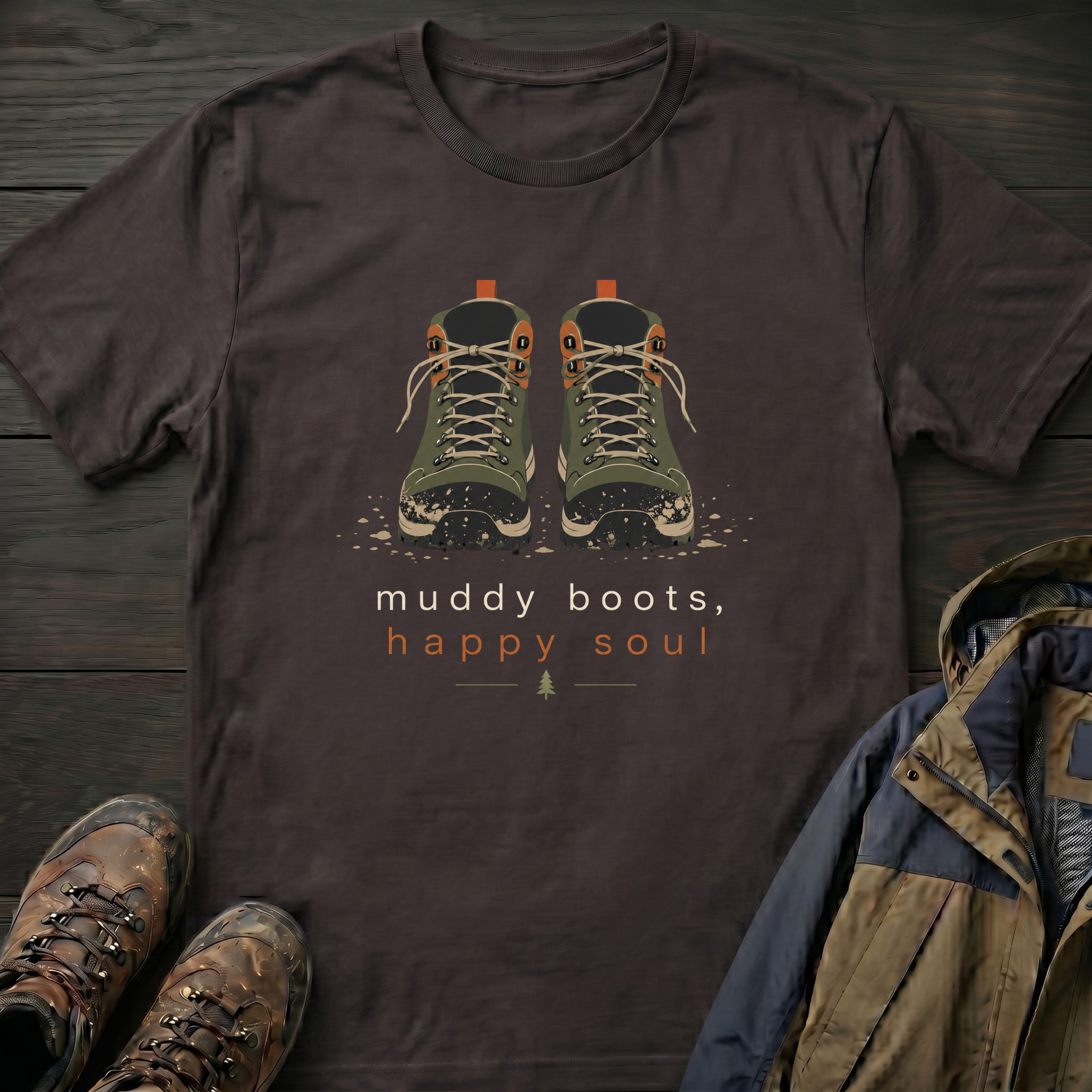 Muddy Boots Happy Soul 2 T-Shirt