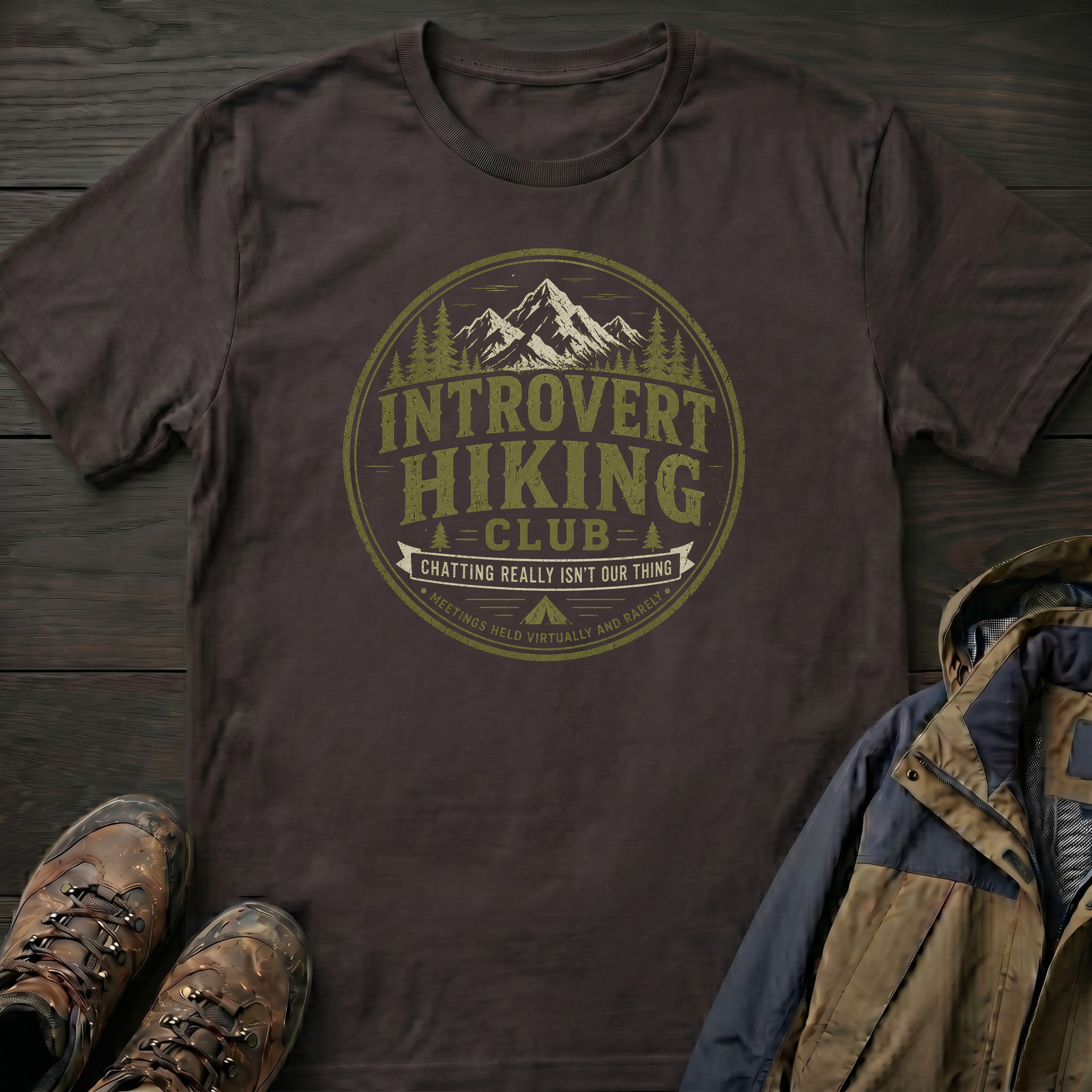 Introvert Hiking Club T-Shirt