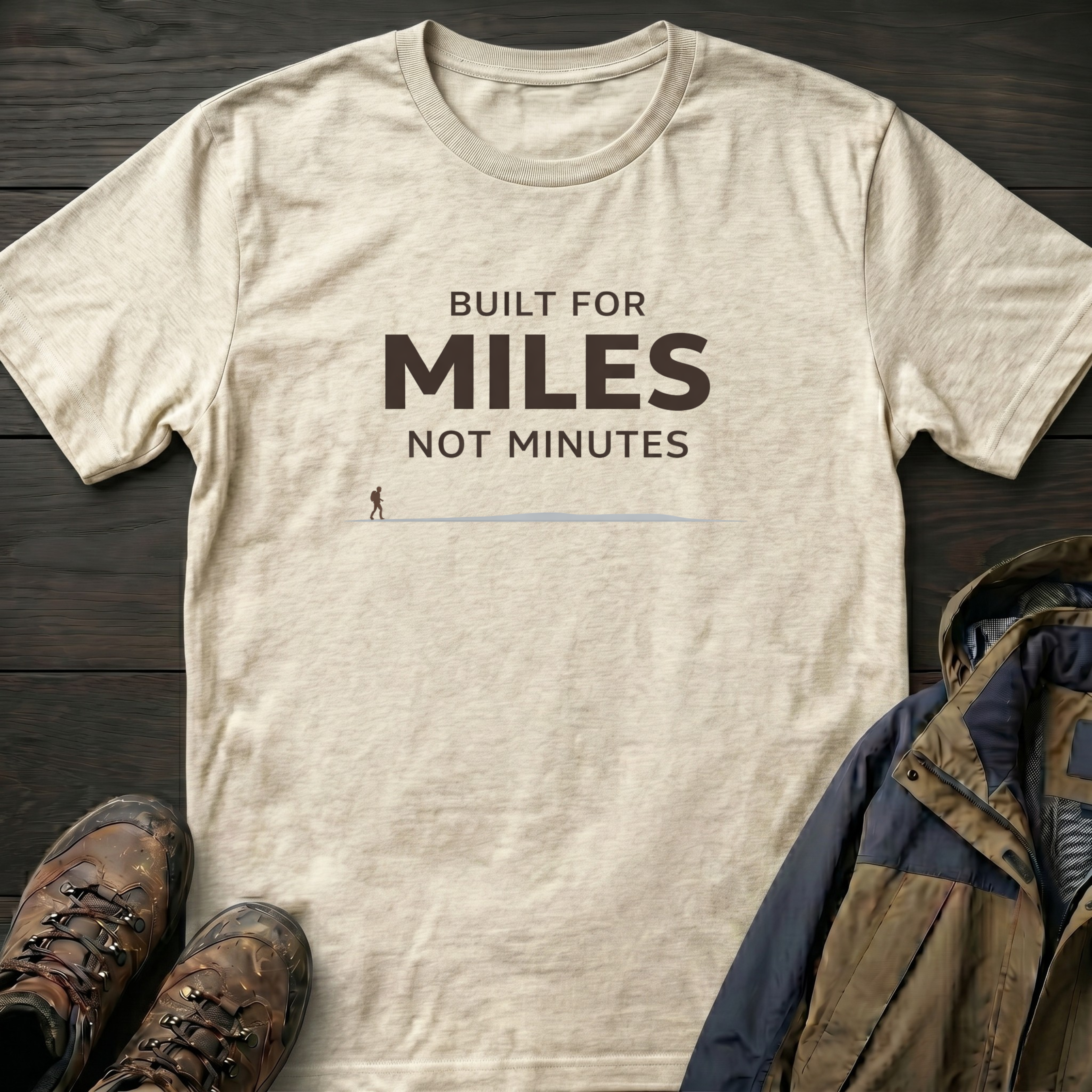 Miles Not Minutes T-Shirt
