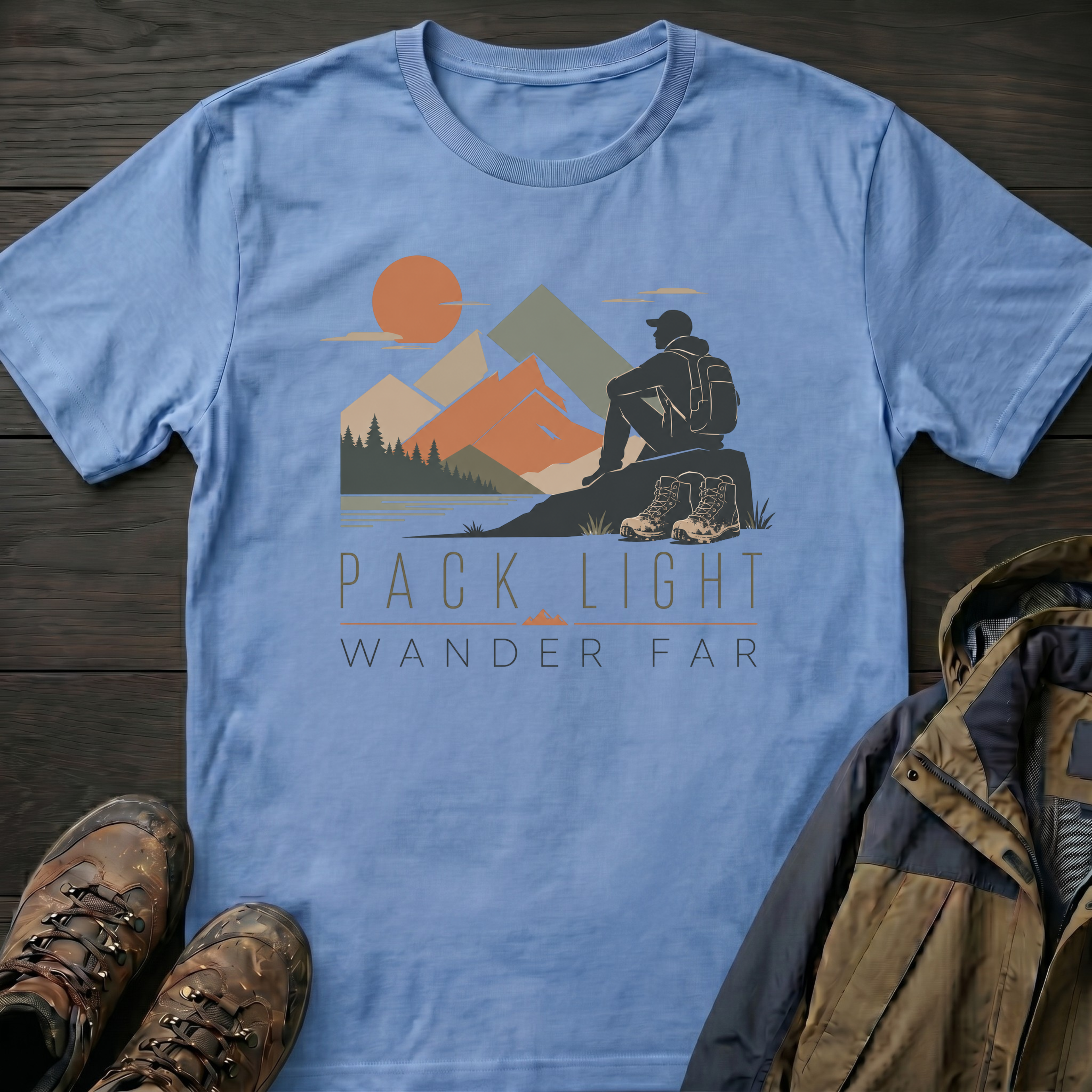Pack Light Wander Far T-Shirt