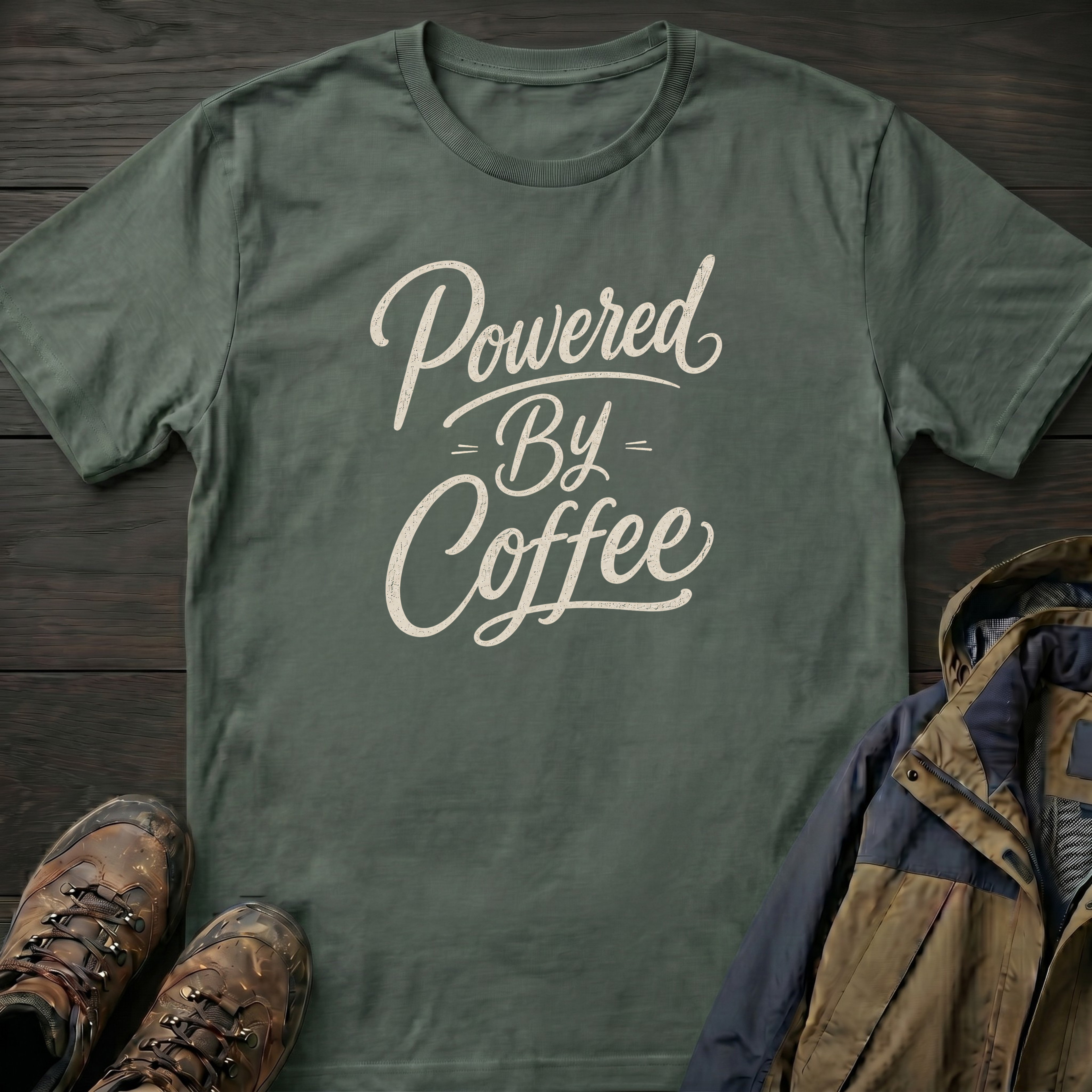 Powered by Coffee 2 T-Shirt