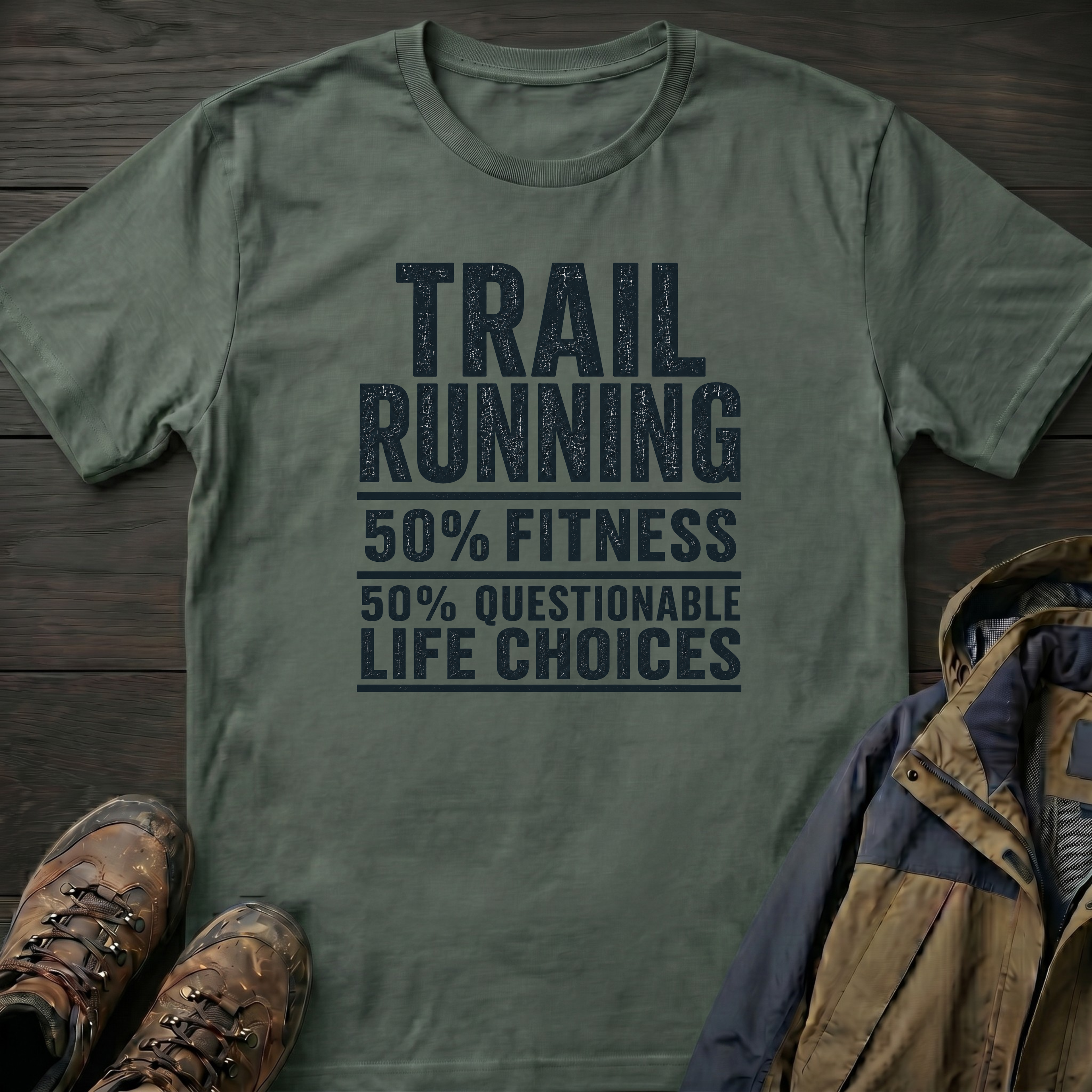 Trail Running Choices T-Shirt