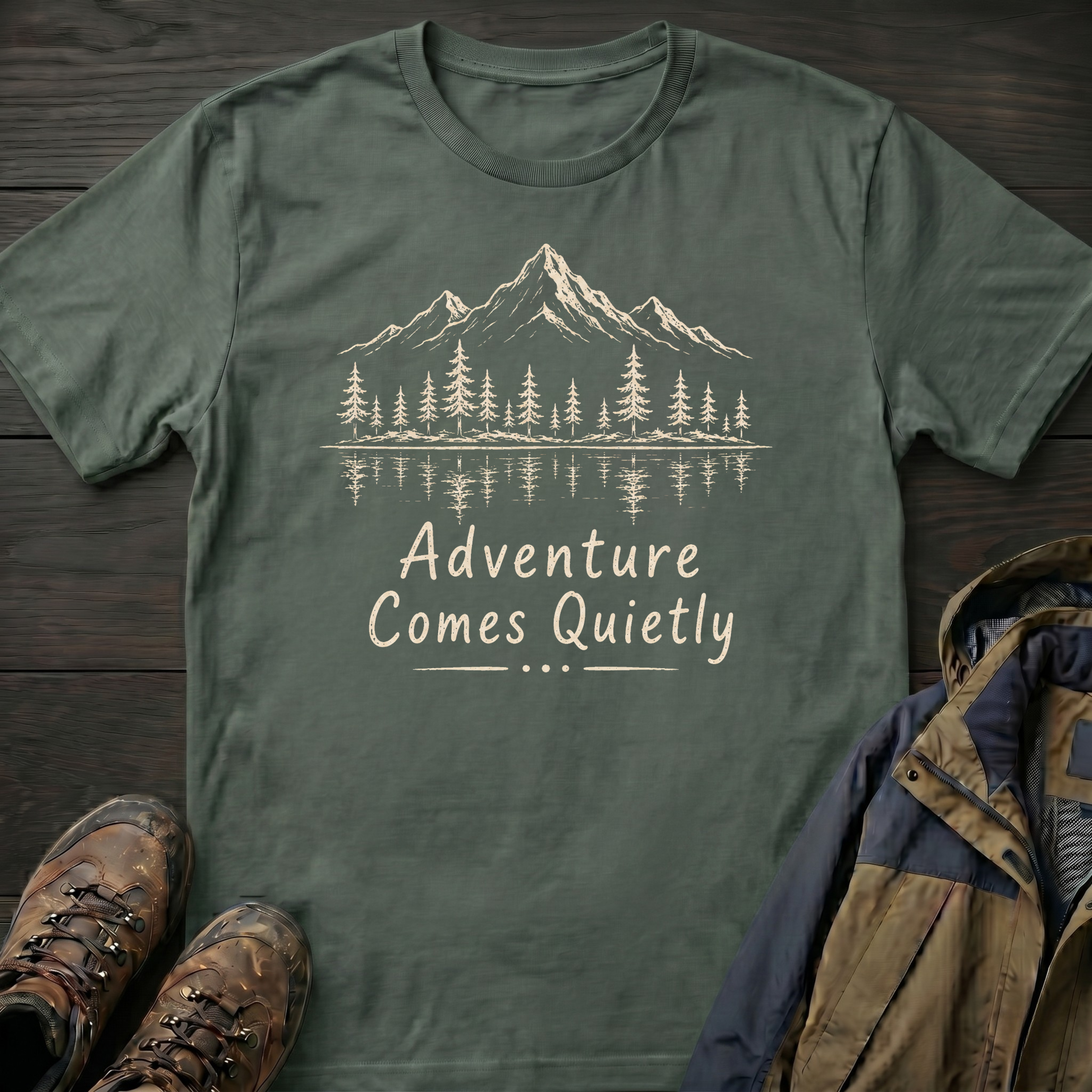 Adventure Comes Quietly T-Shirt