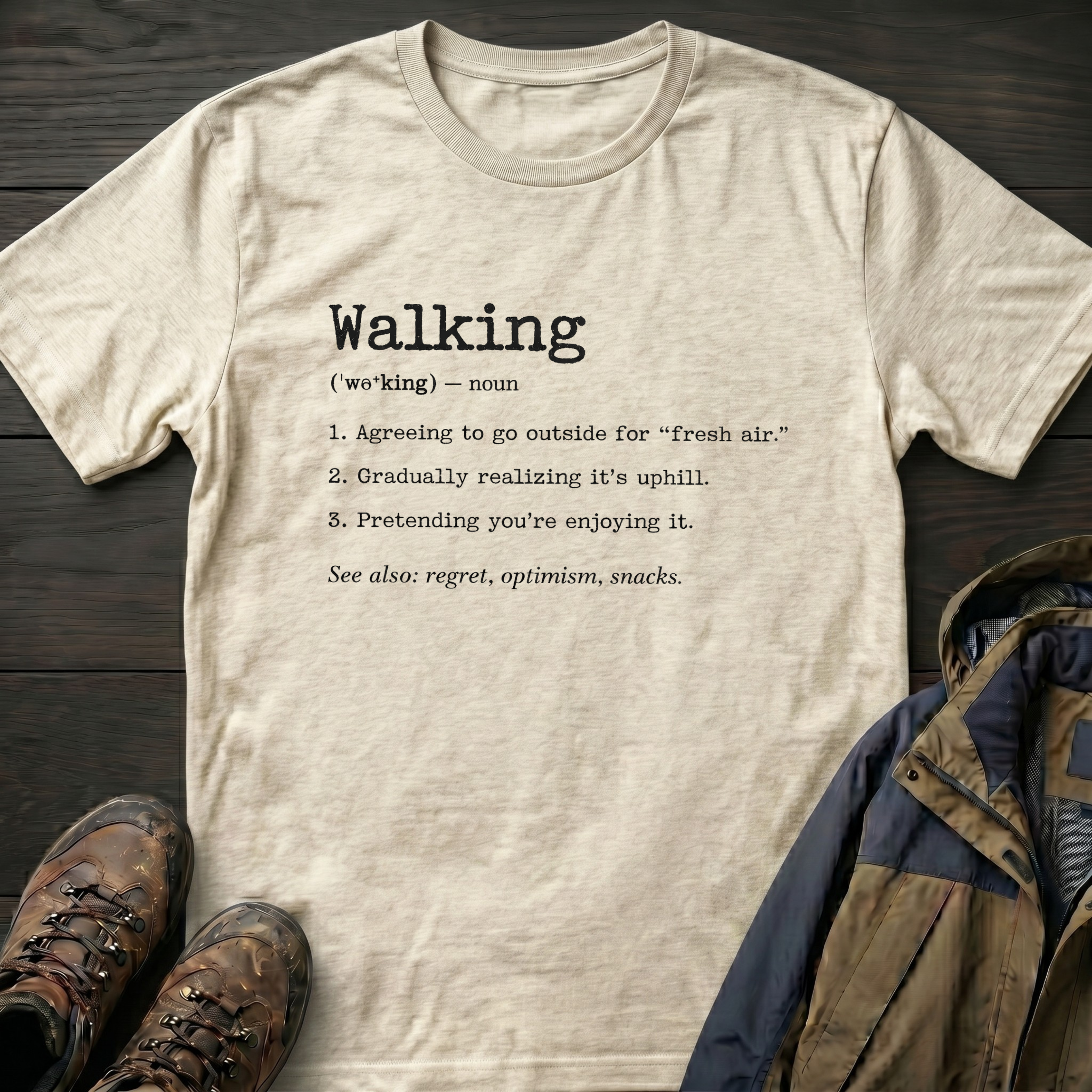 Walking (Noun) T-Shirt