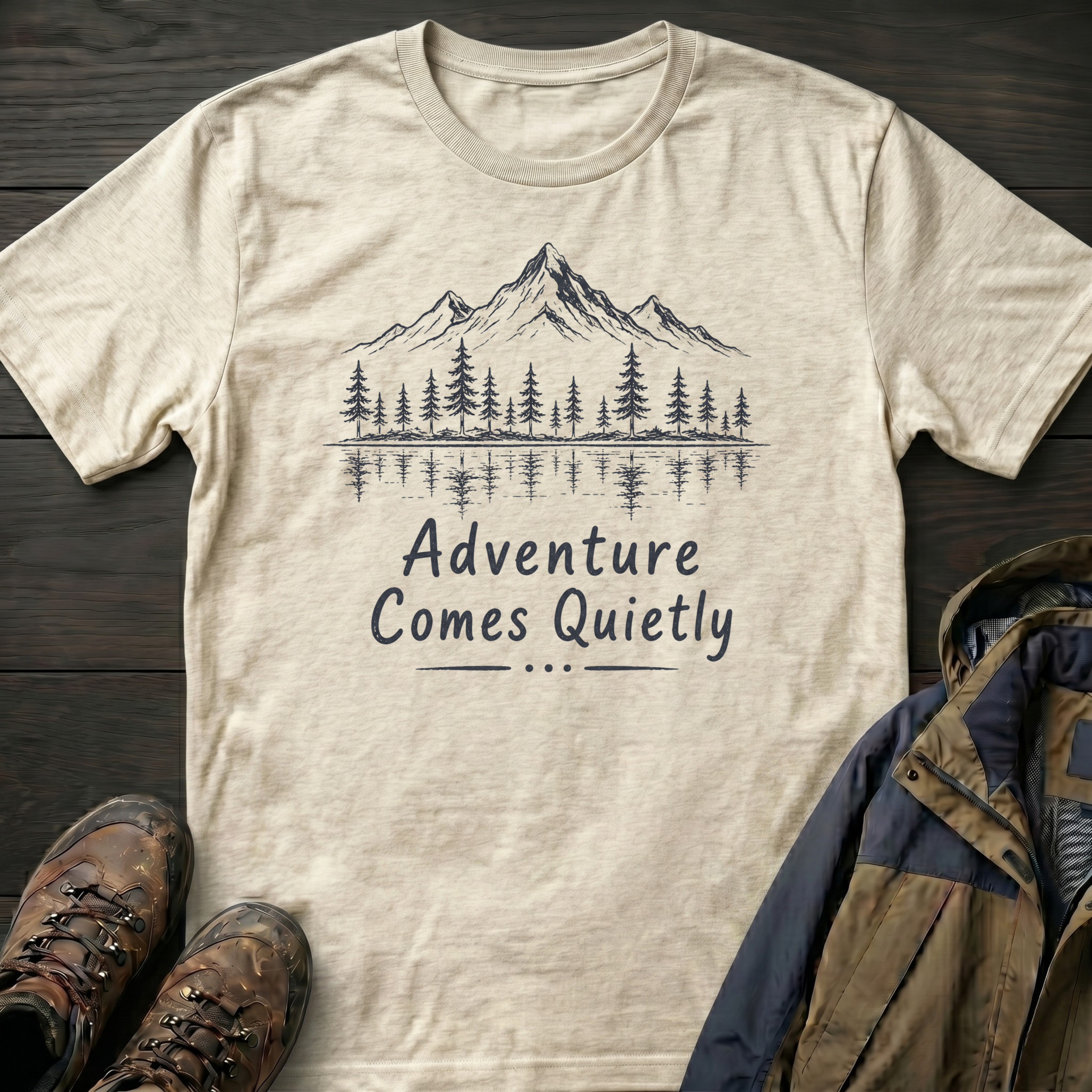 Adventure Comes Quietly T-Shirt