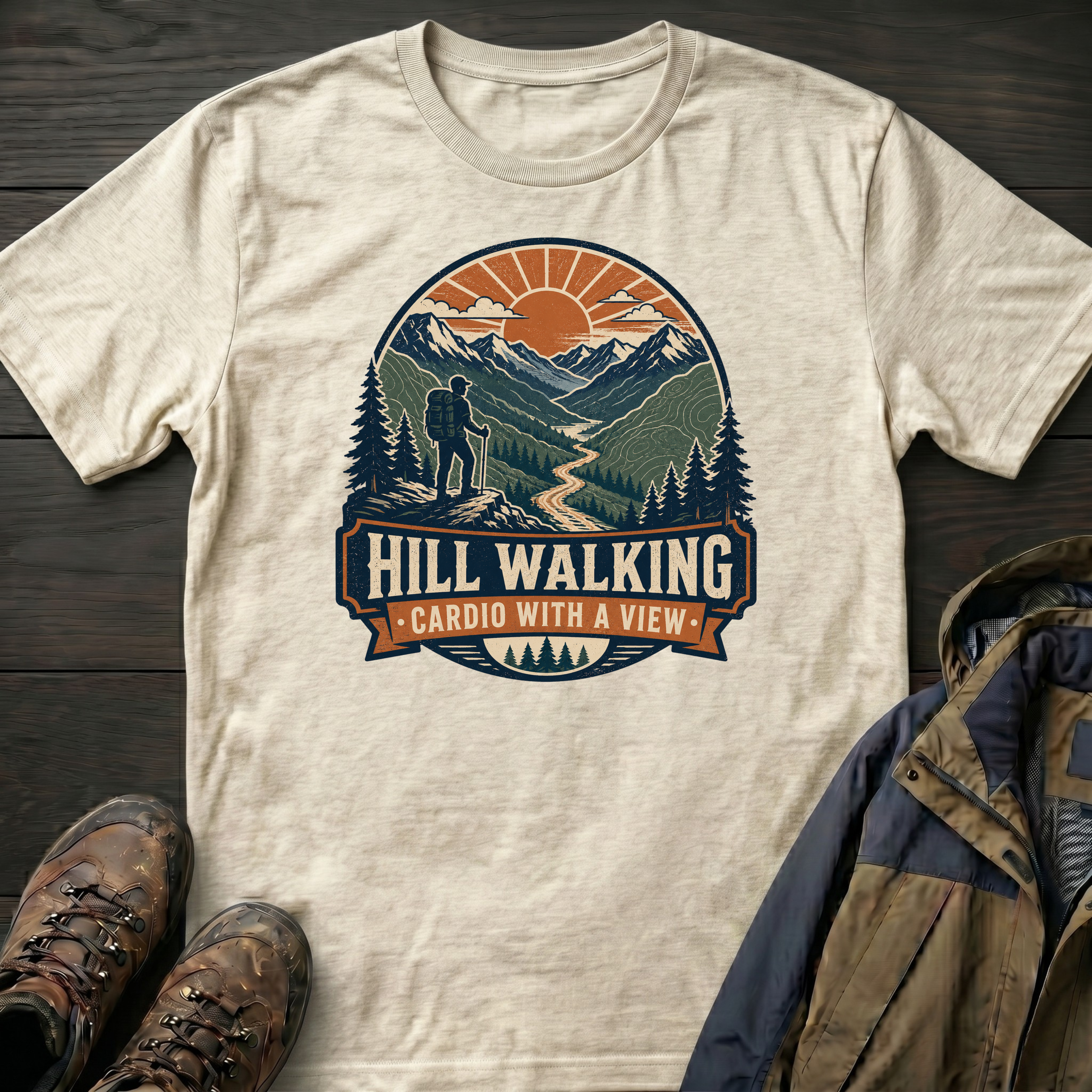 Cardio with a View 2 T-Shirt