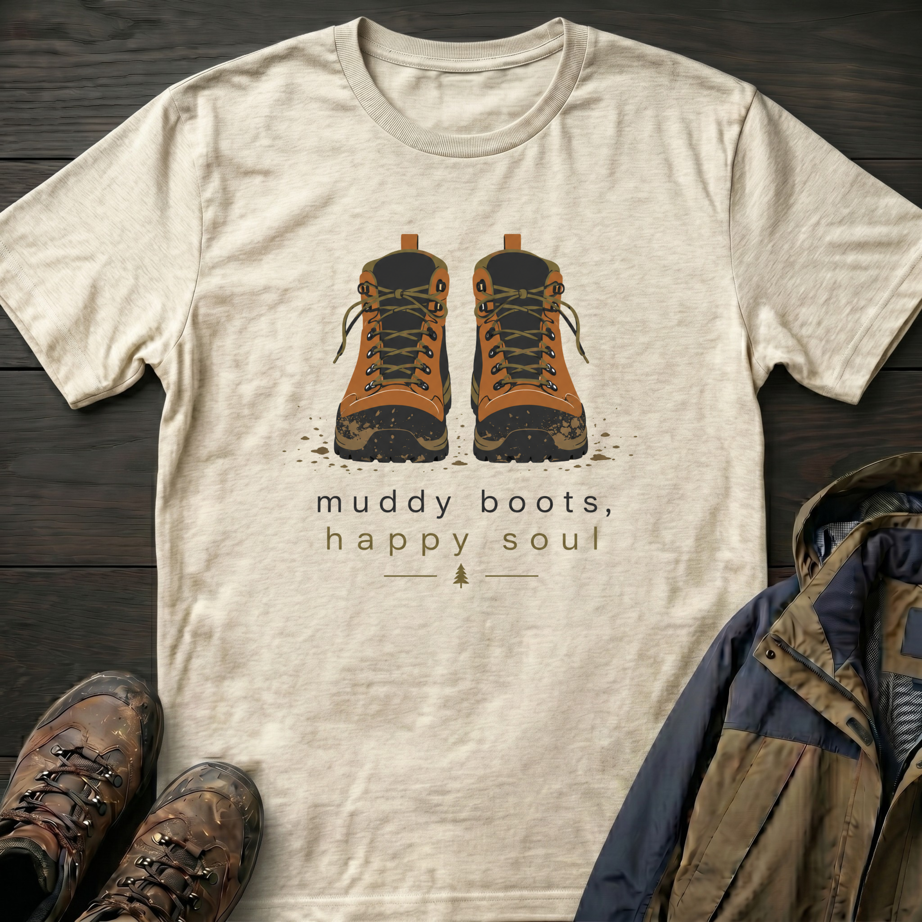 Muddy Boots Happy Soul 2 T-Shirt