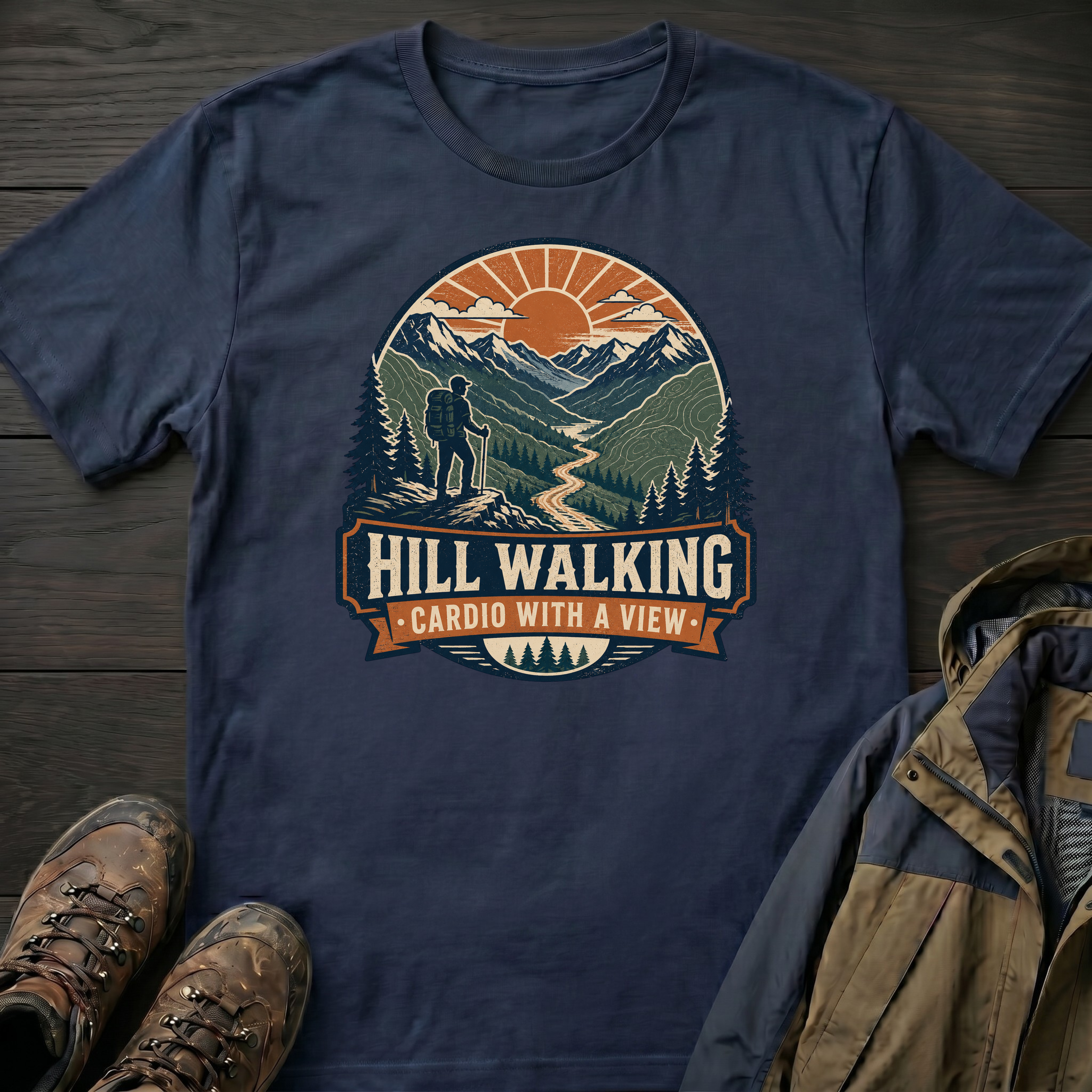 Cardio with a View 2 T-Shirt