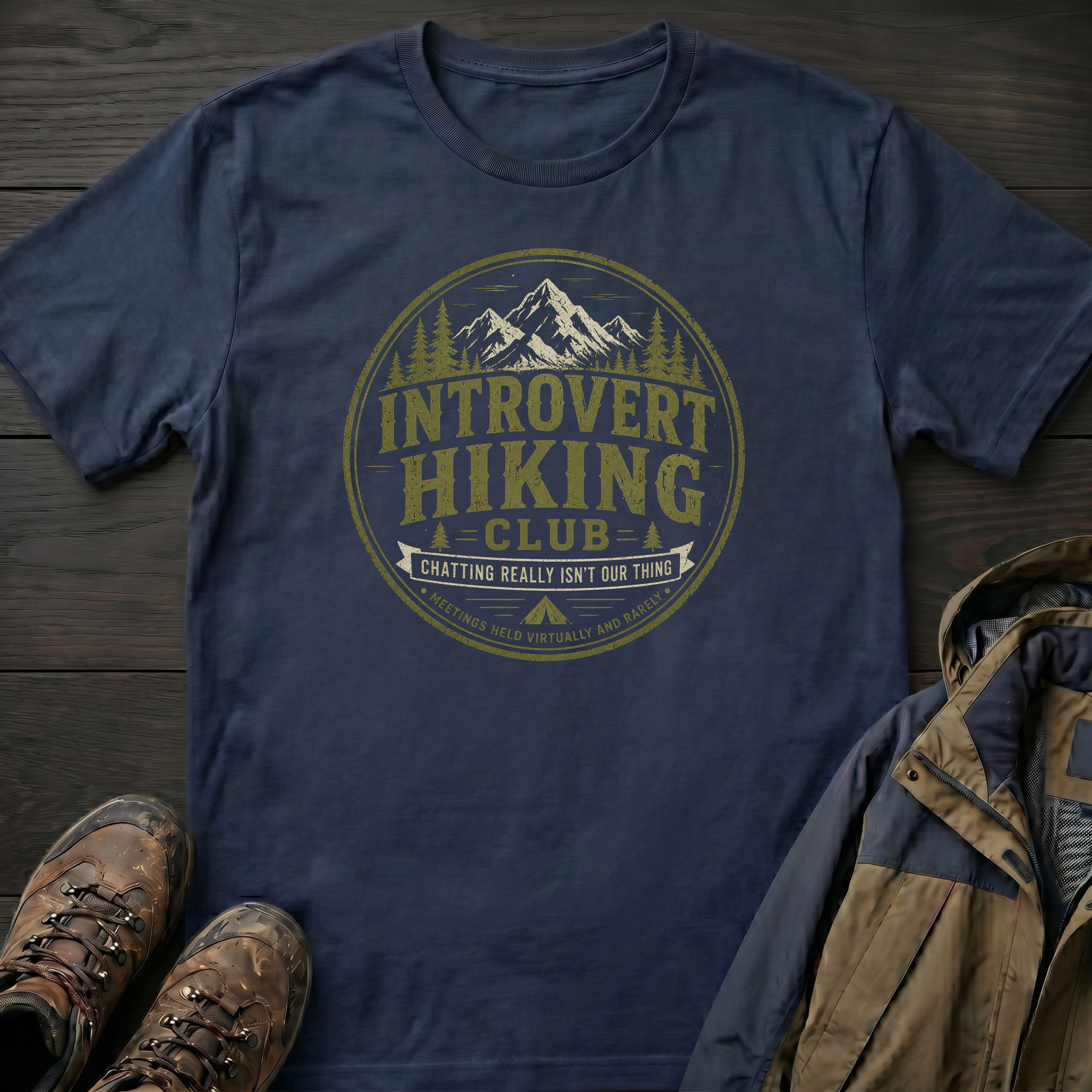 Introvert Hiking Club T-Shirt