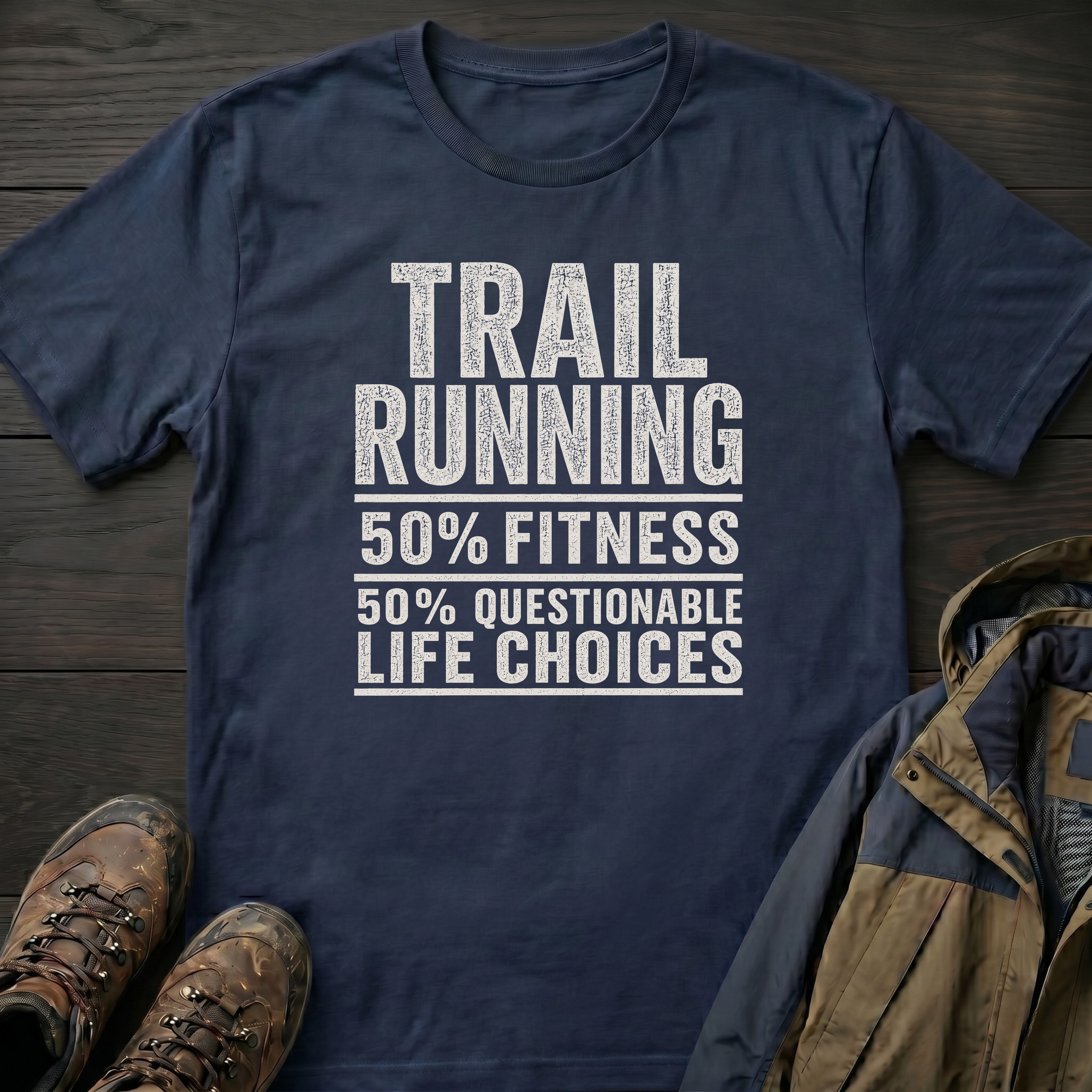 Trail Running Choices T-Shirt