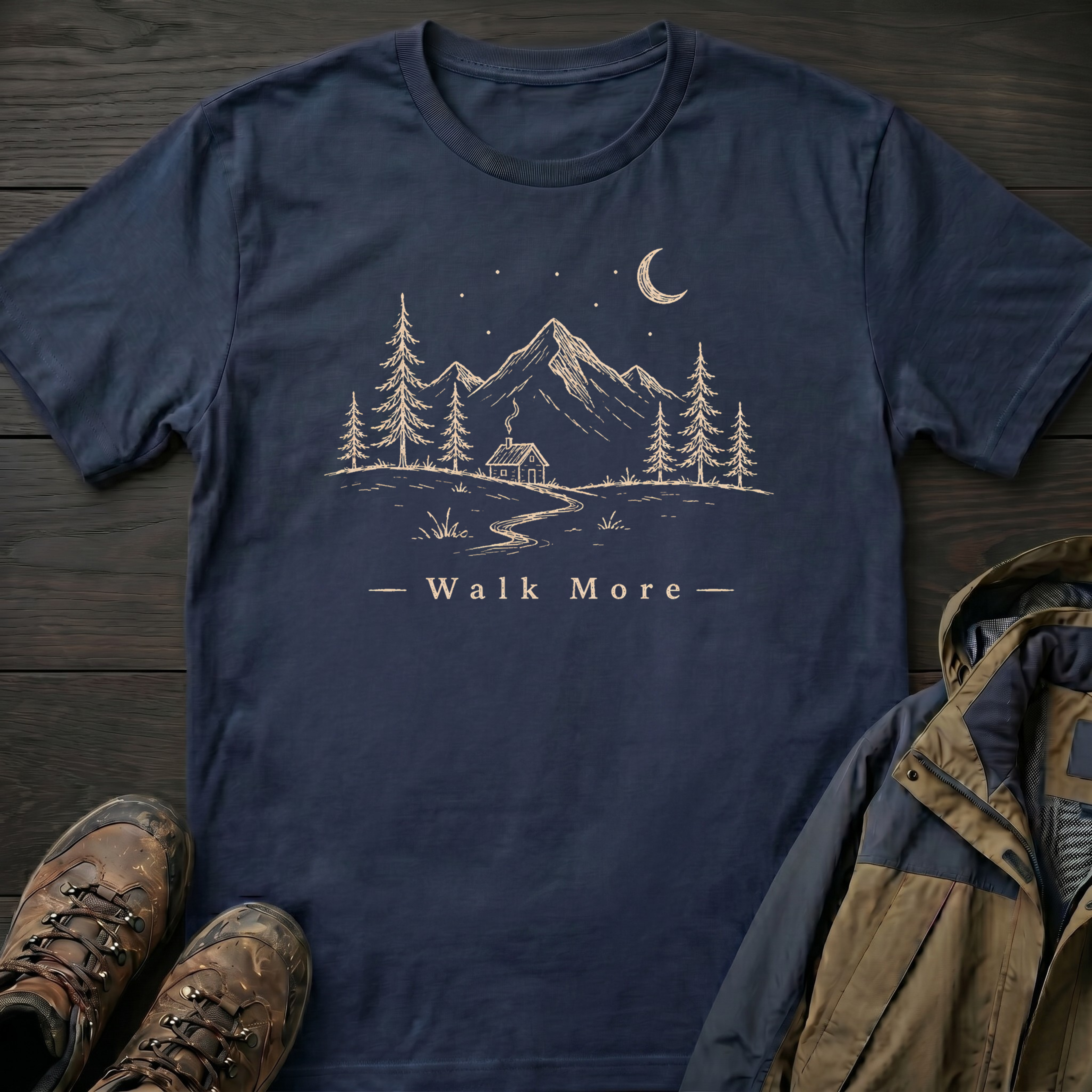 Walk More T-Shirt
