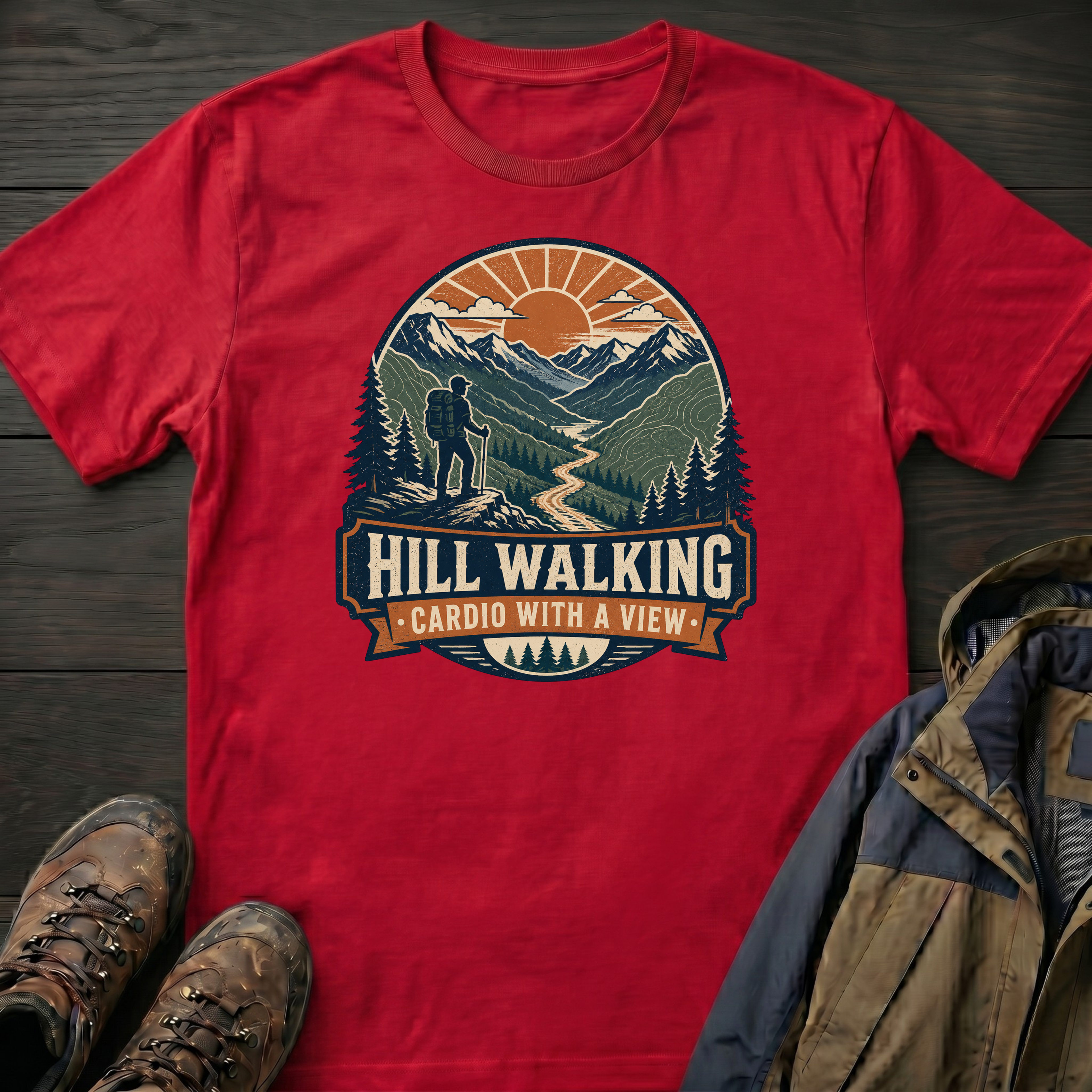 Cardio with a View 2 T-Shirt