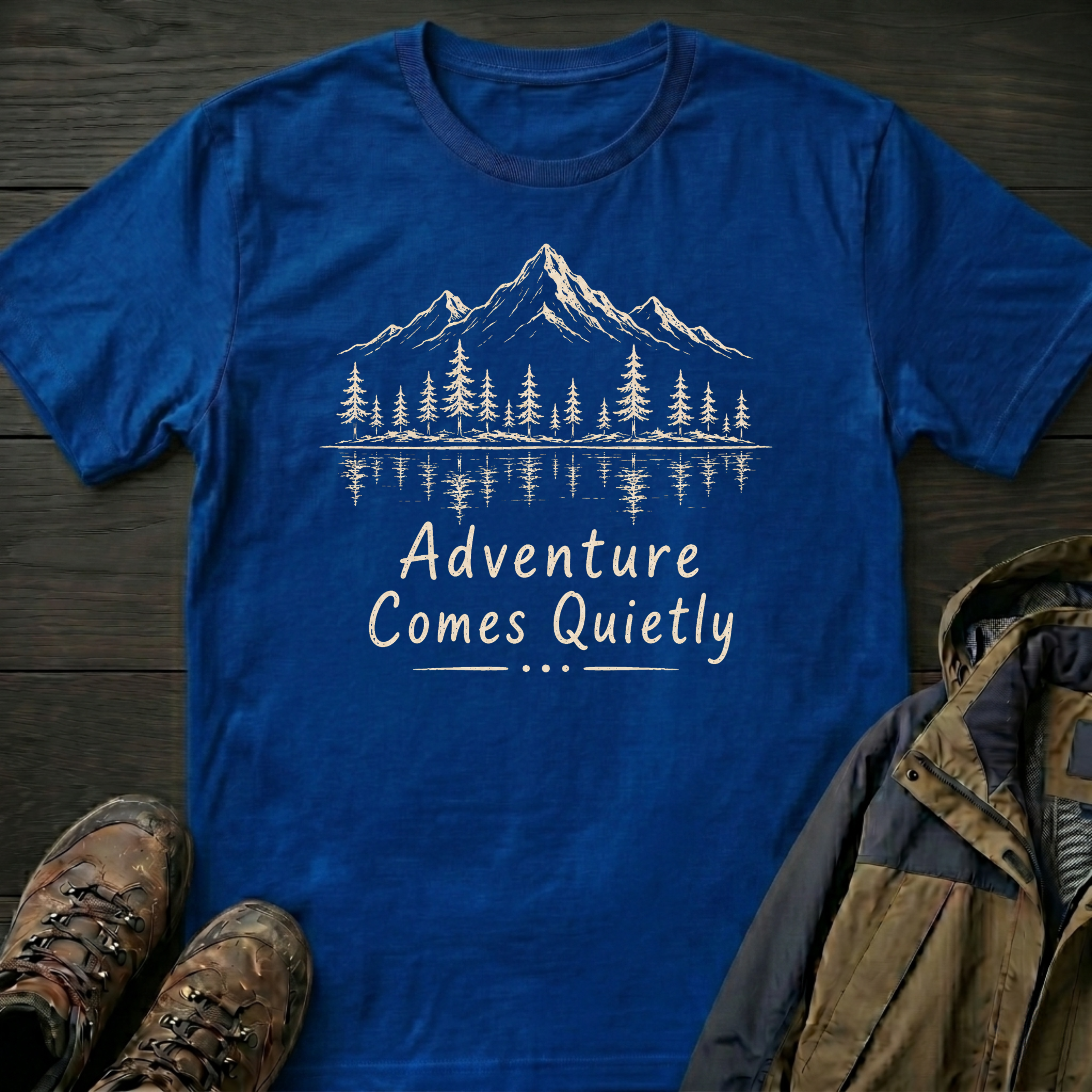 Adventure Comes Quietly T-Shirt