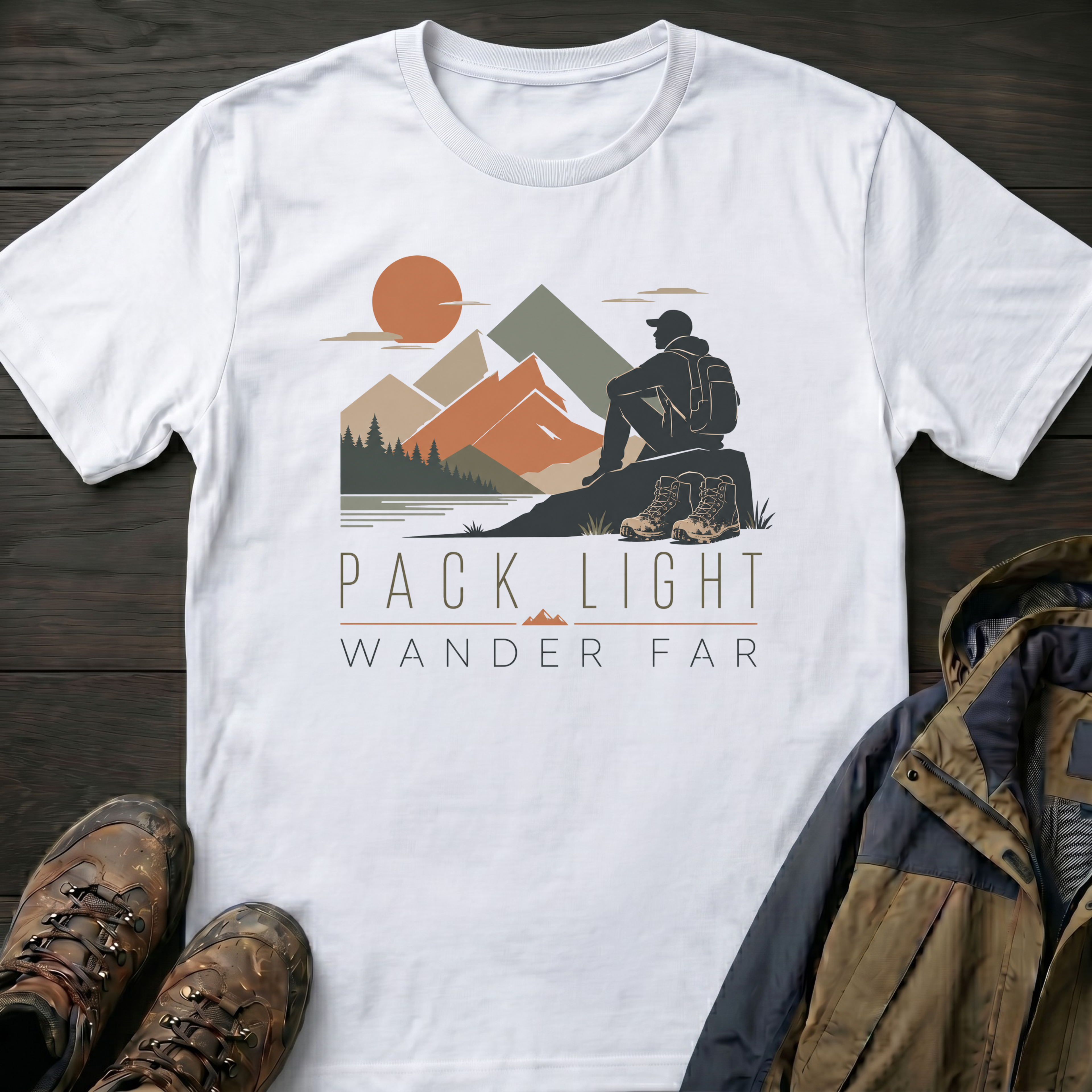 Pack Light Wander Far T-Shirt