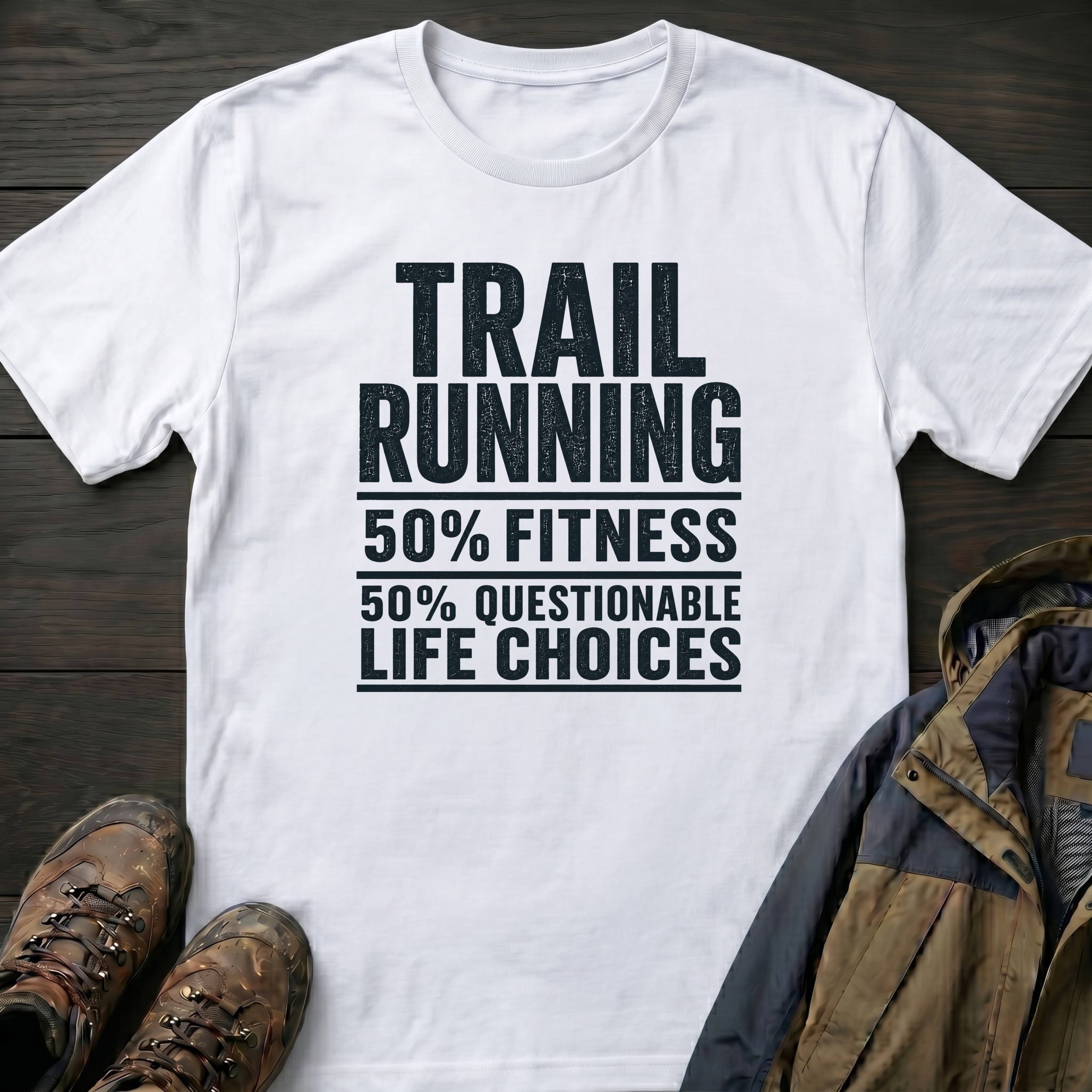 Trail Running Choices T-Shirt