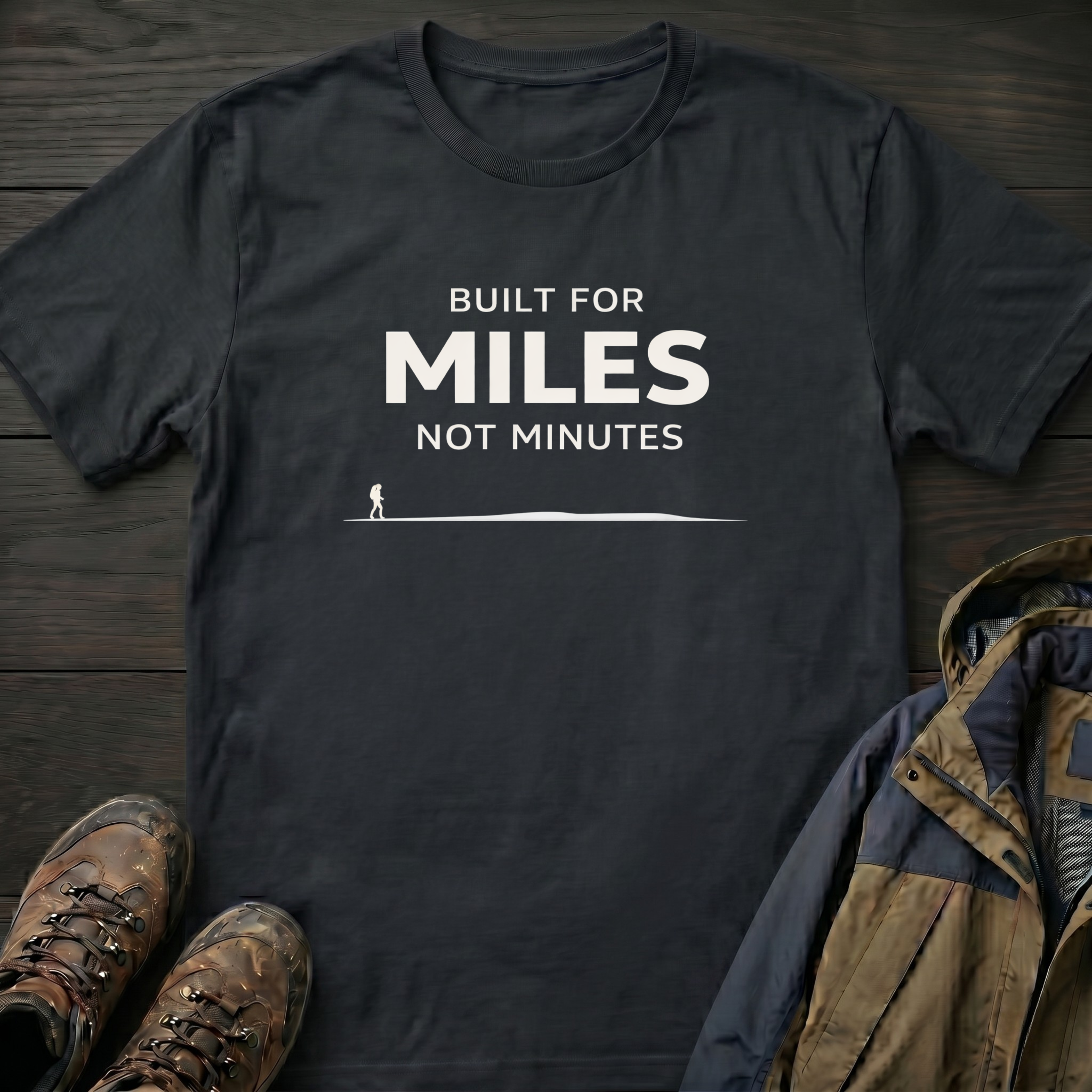Miles Not Minutes T-Shirt