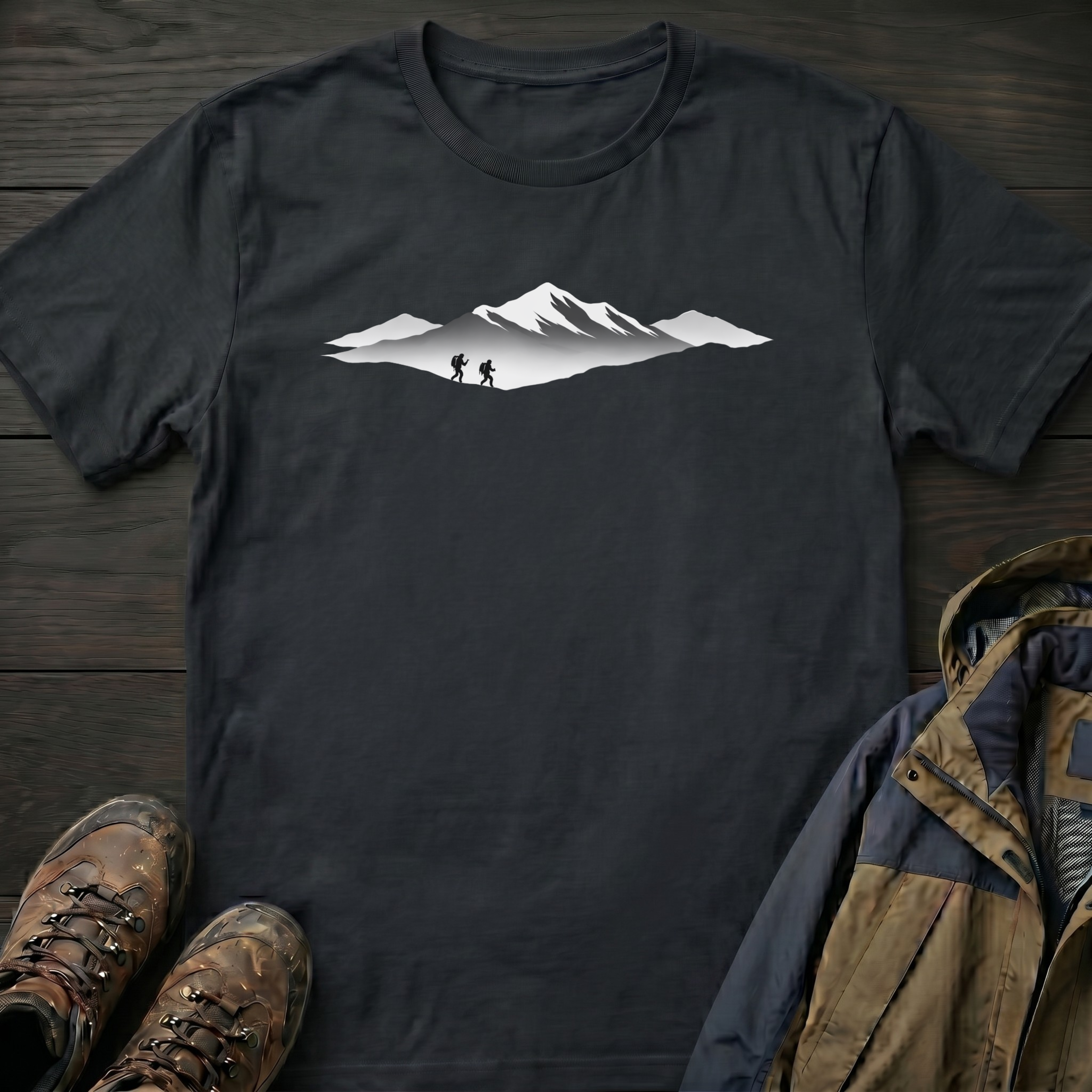 Mountains Graphic T-Shirt