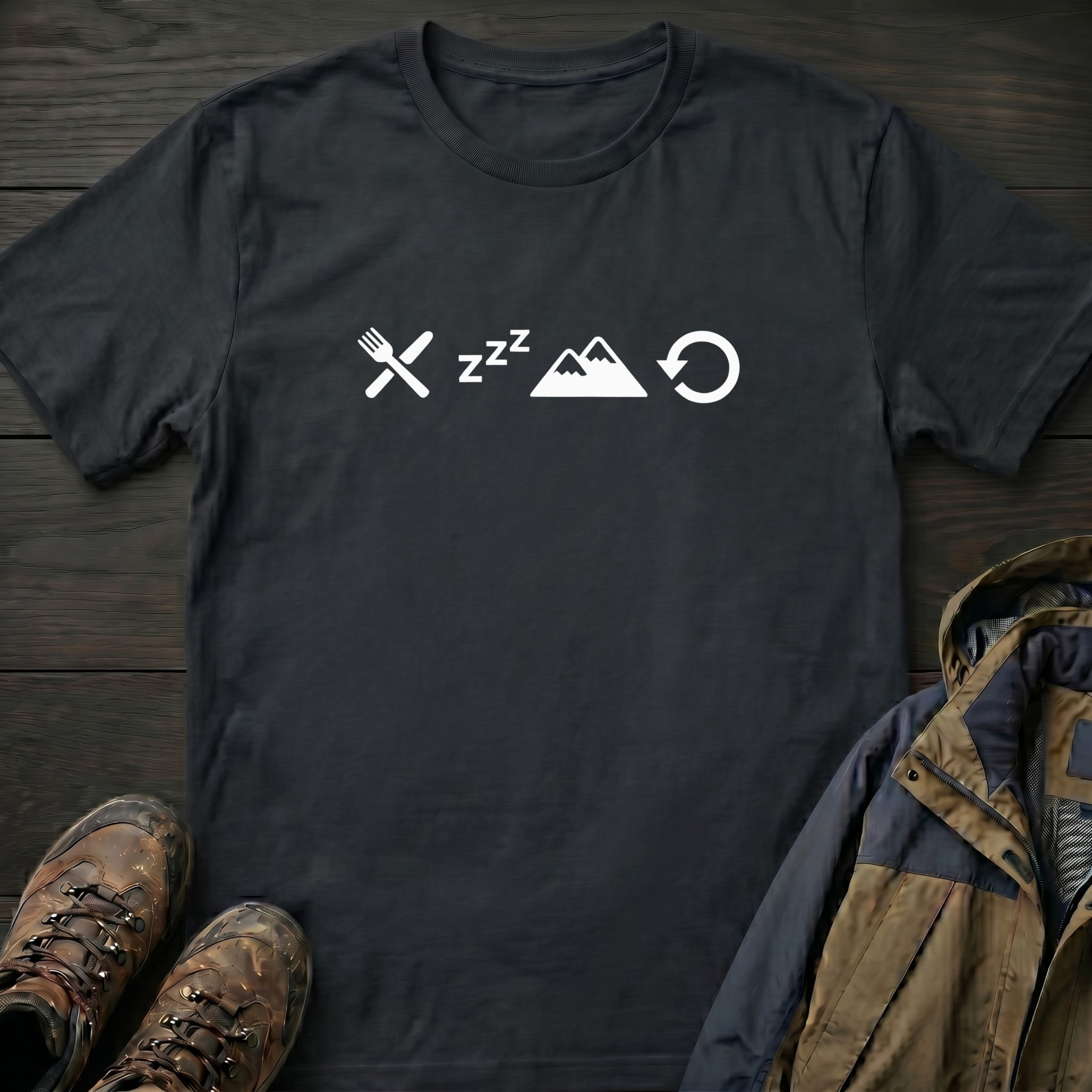 Eat Hike Repeat T-Shirt