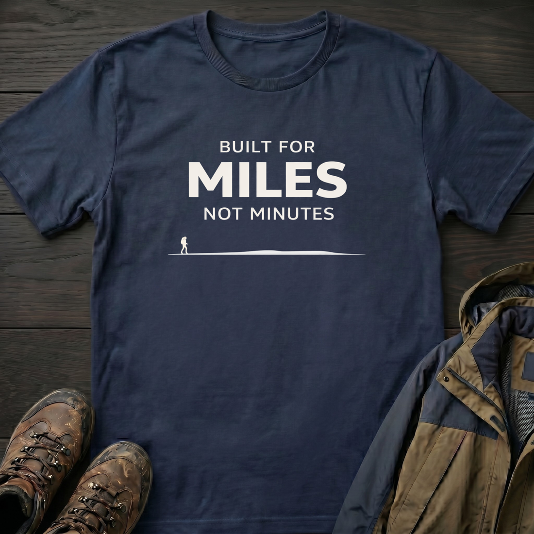 Miles Not Minutes T-Shirt