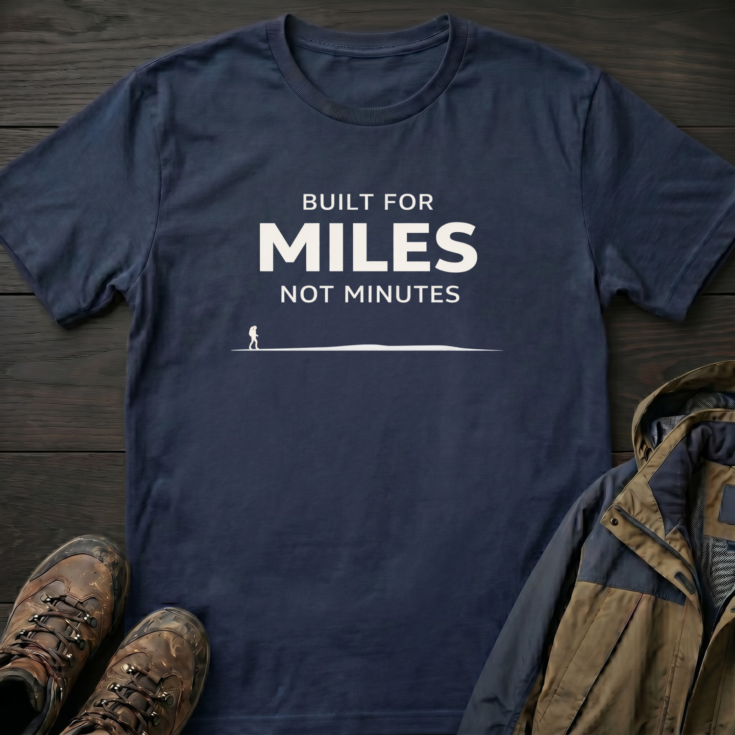 Miles Not Minutes T-Shirt