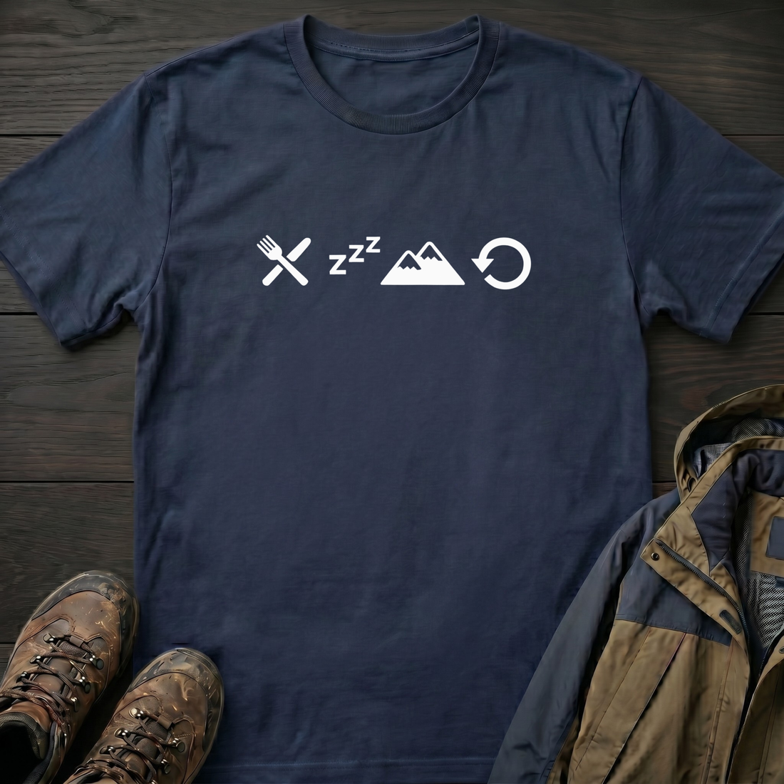 Eat Hike Repeat T-Shirt