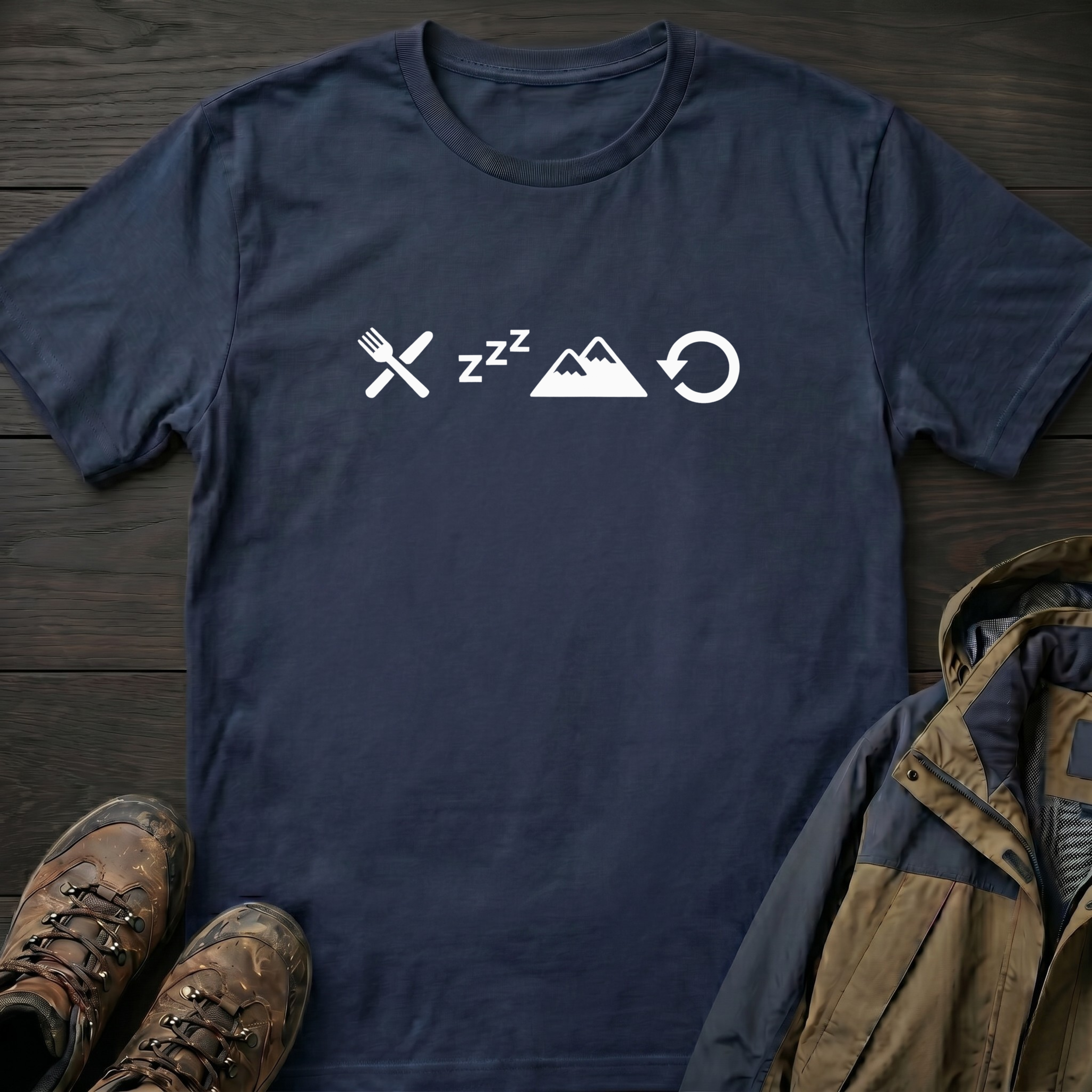 Eat Hike Repeat T-Shirt
