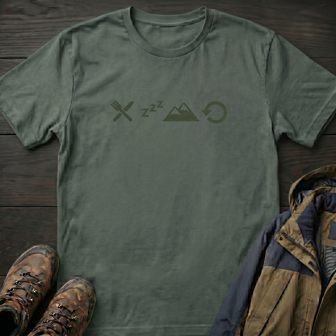 Eat Hike Repeat T-Shirt