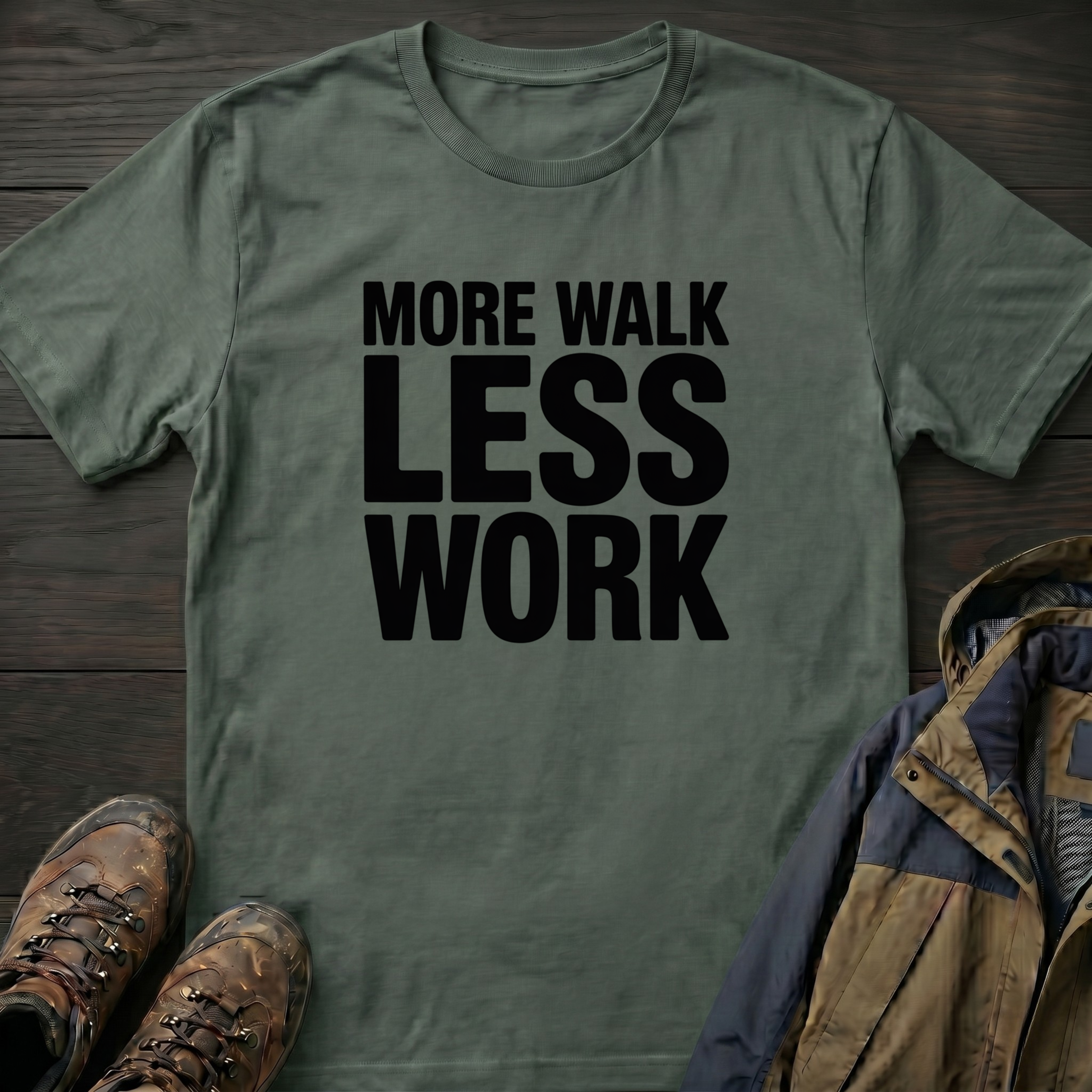 Less Work T-Shirt