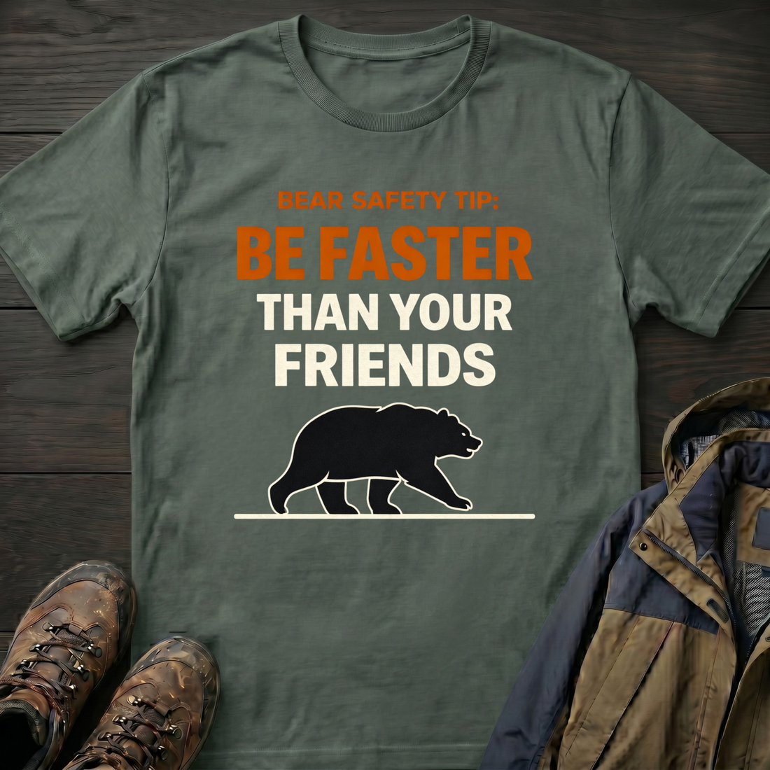 Bear Safety 2 T-Shirt