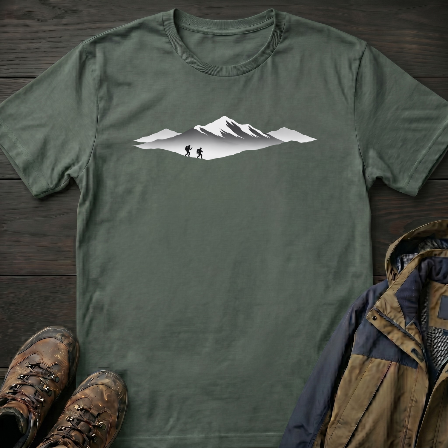 Mountains Graphic T-Shirt