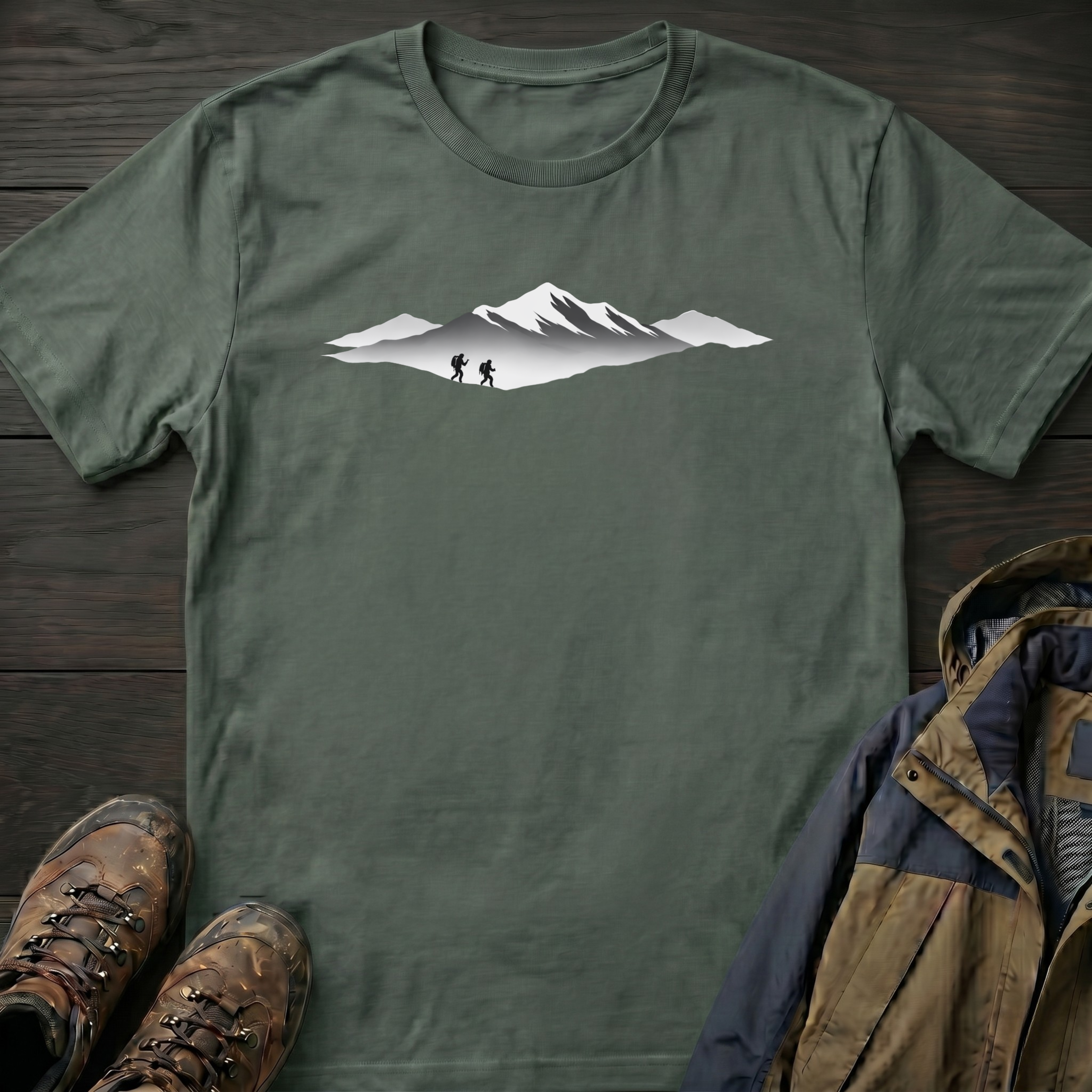 Mountains Graphic T-Shirt