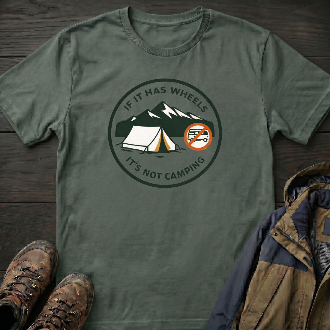 Has Wheels T-Shirt