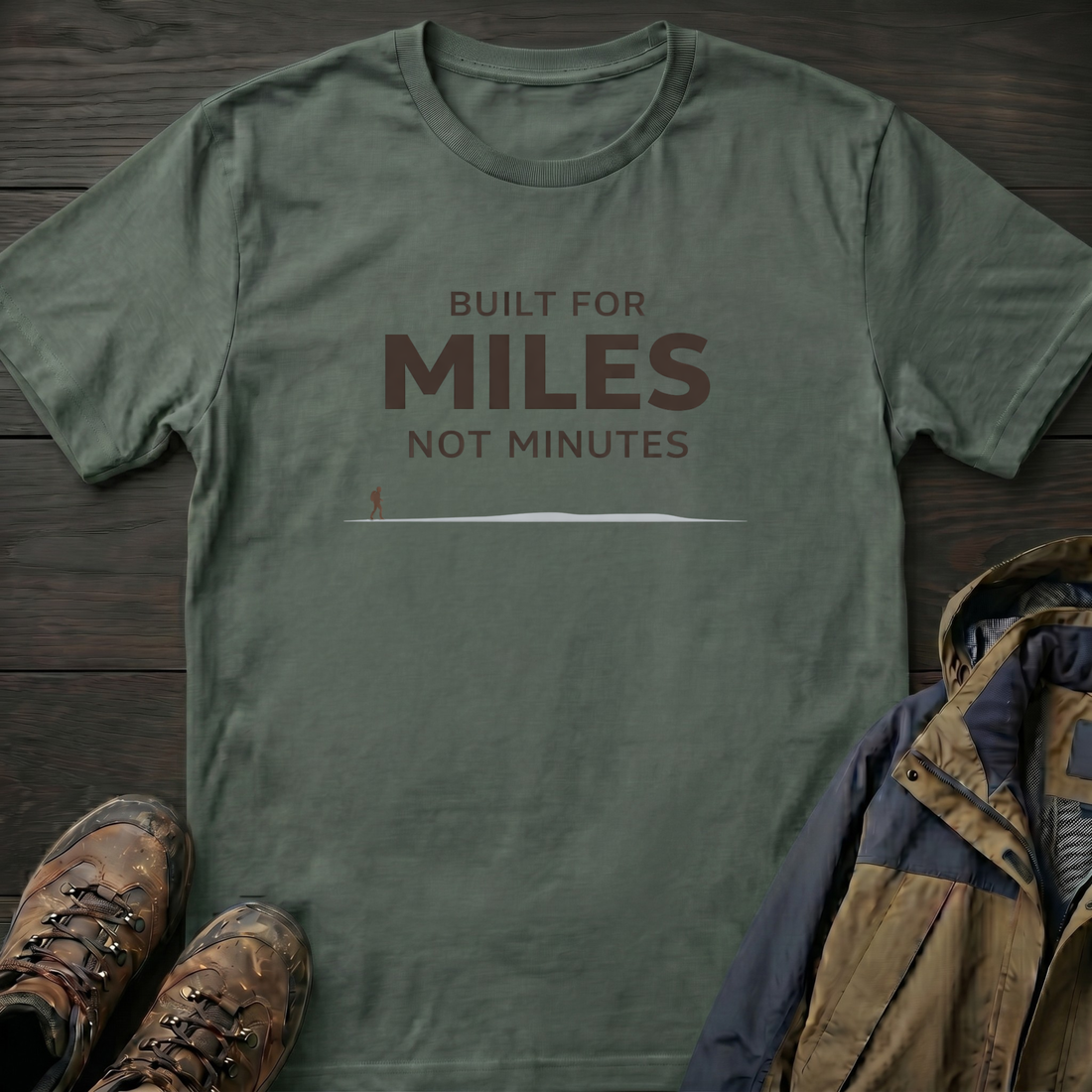Miles Not Minutes T-Shirt