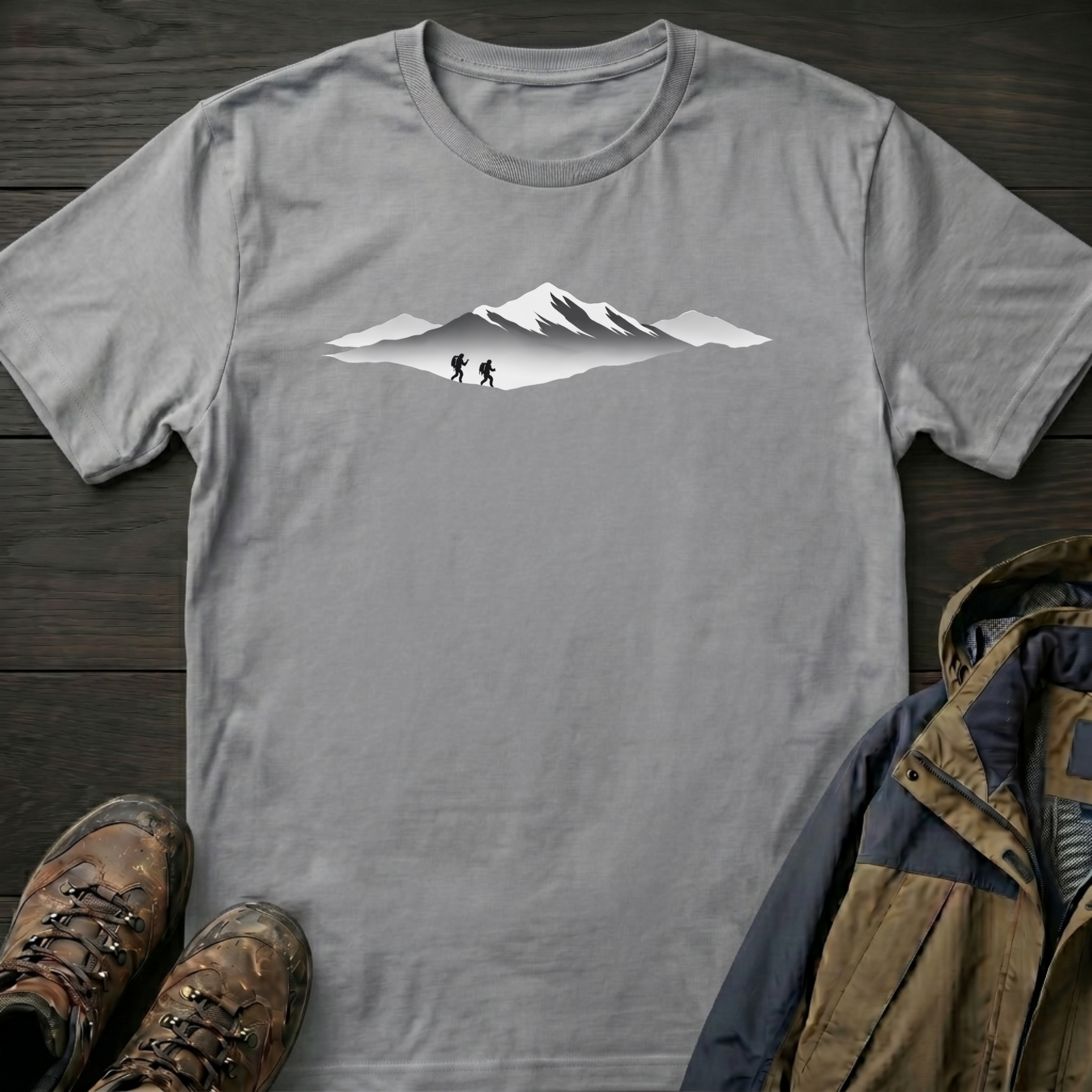 Mountains Graphic T-Shirt