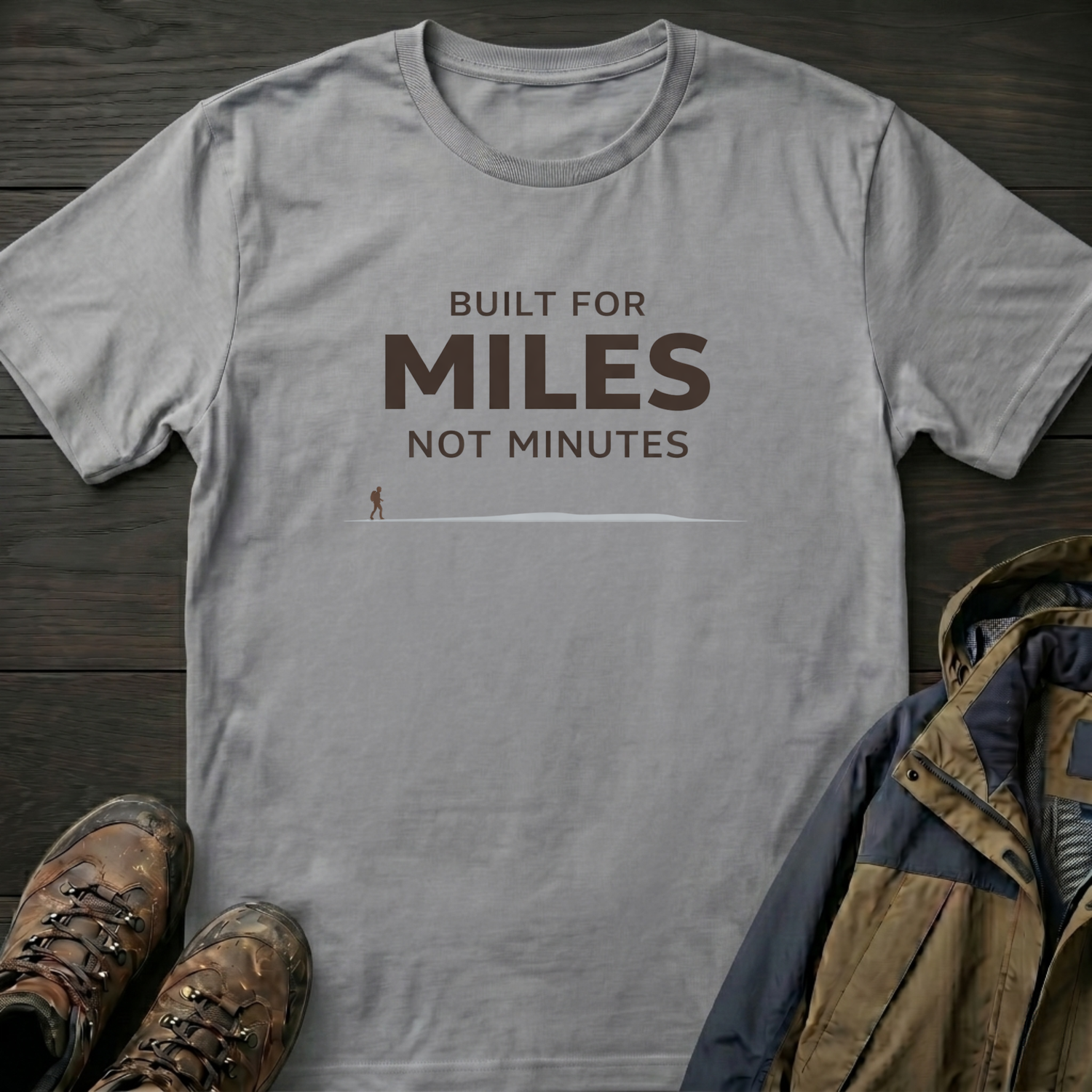 Miles Not Minutes T-Shirt