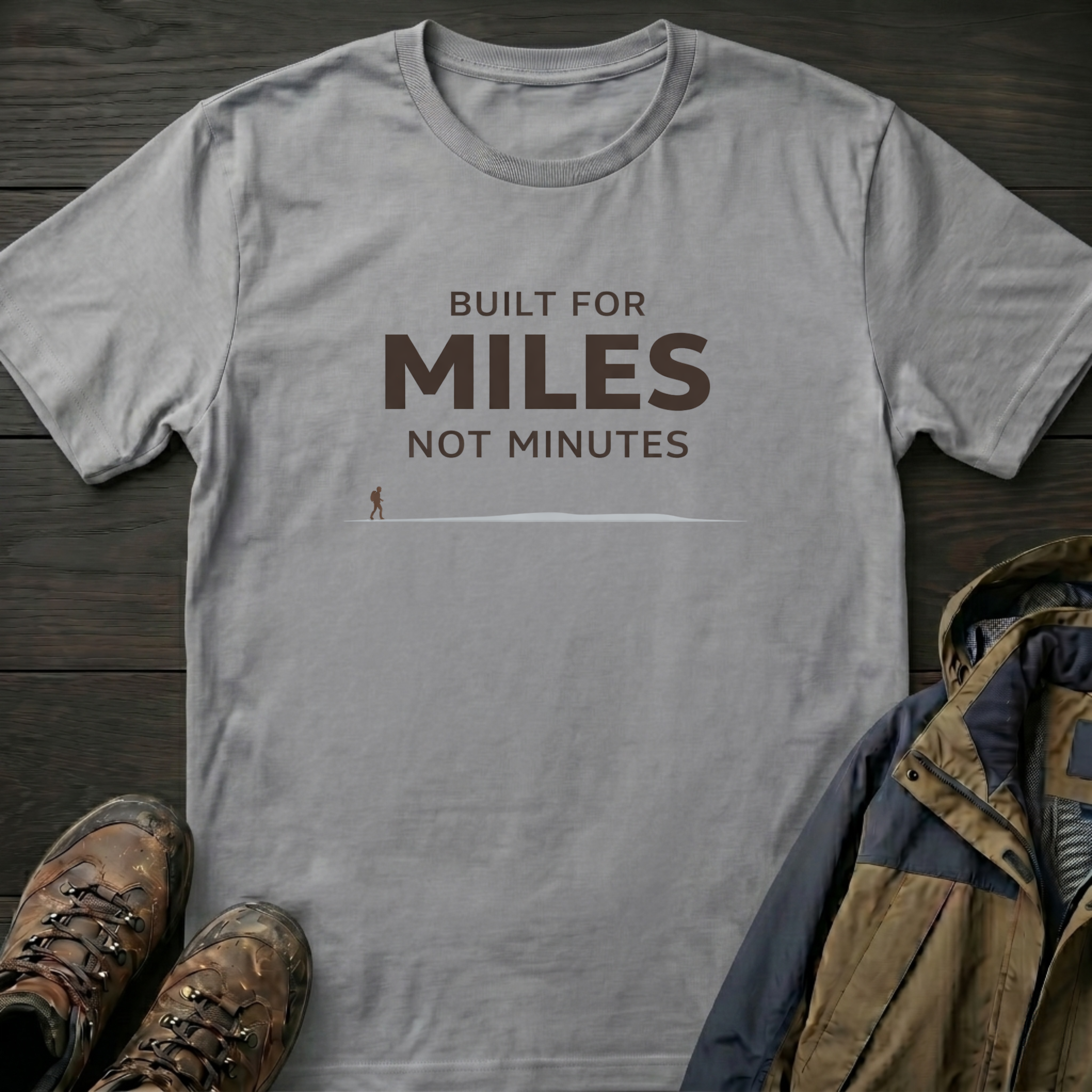 Miles Not Minutes T-Shirt