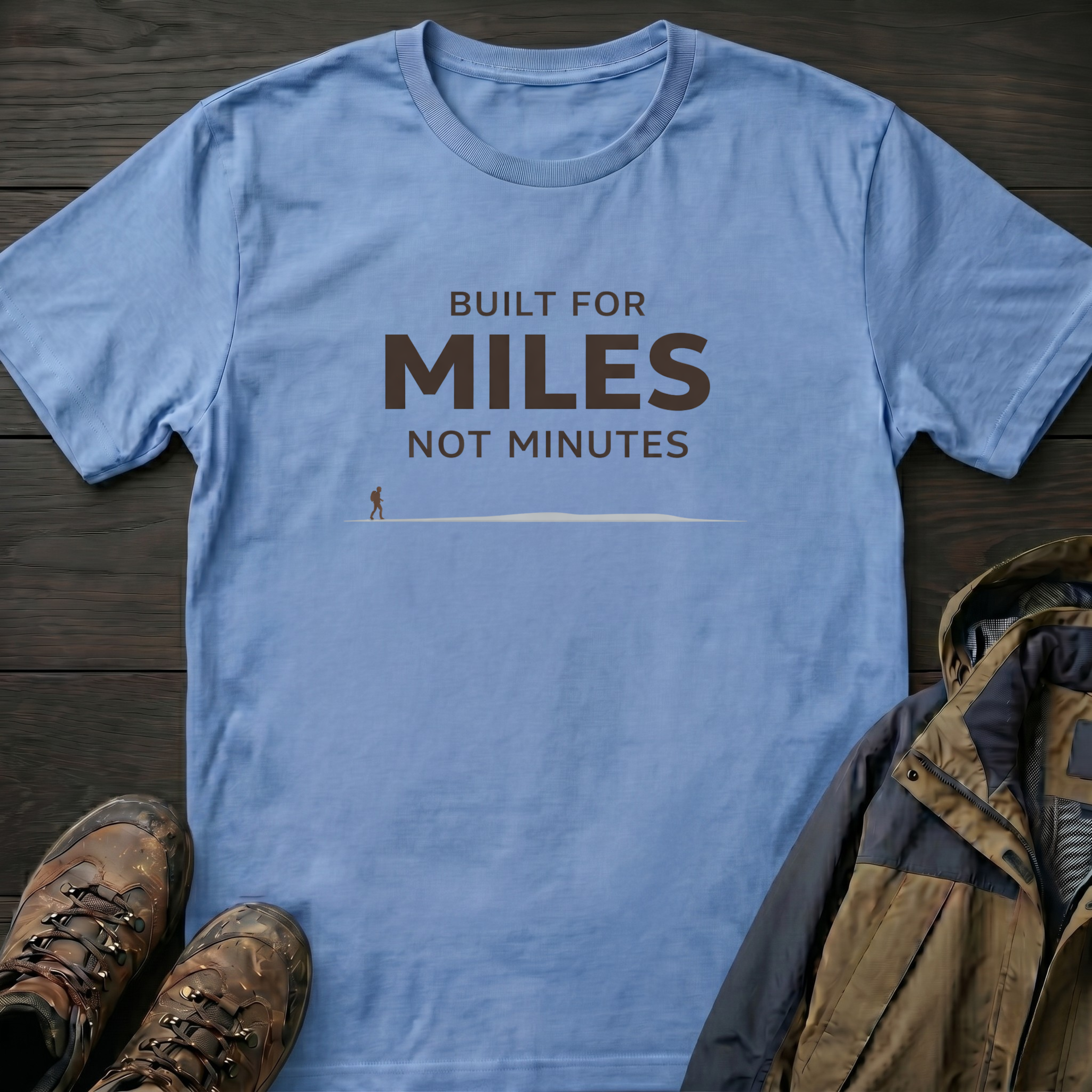 Miles Not Minutes T-Shirt