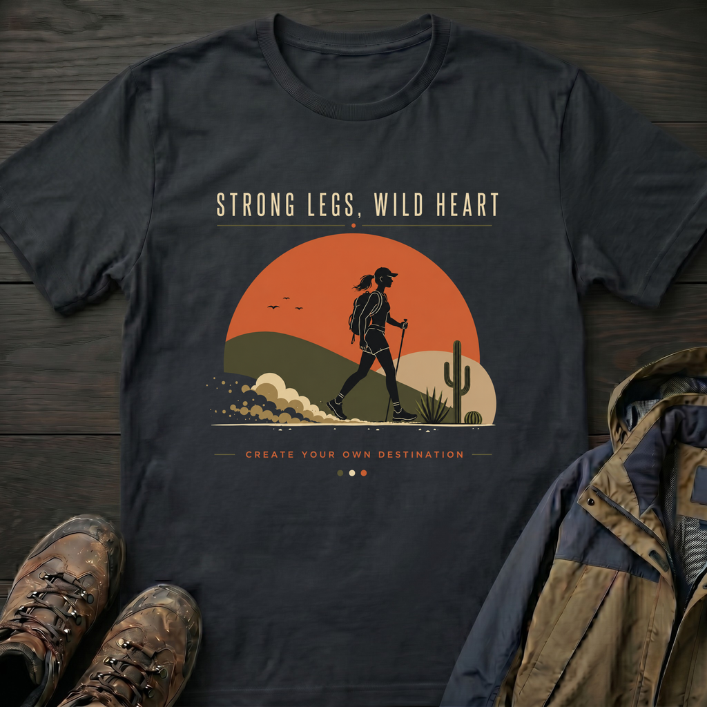 Strong Legs Wild Heart T-Shirt