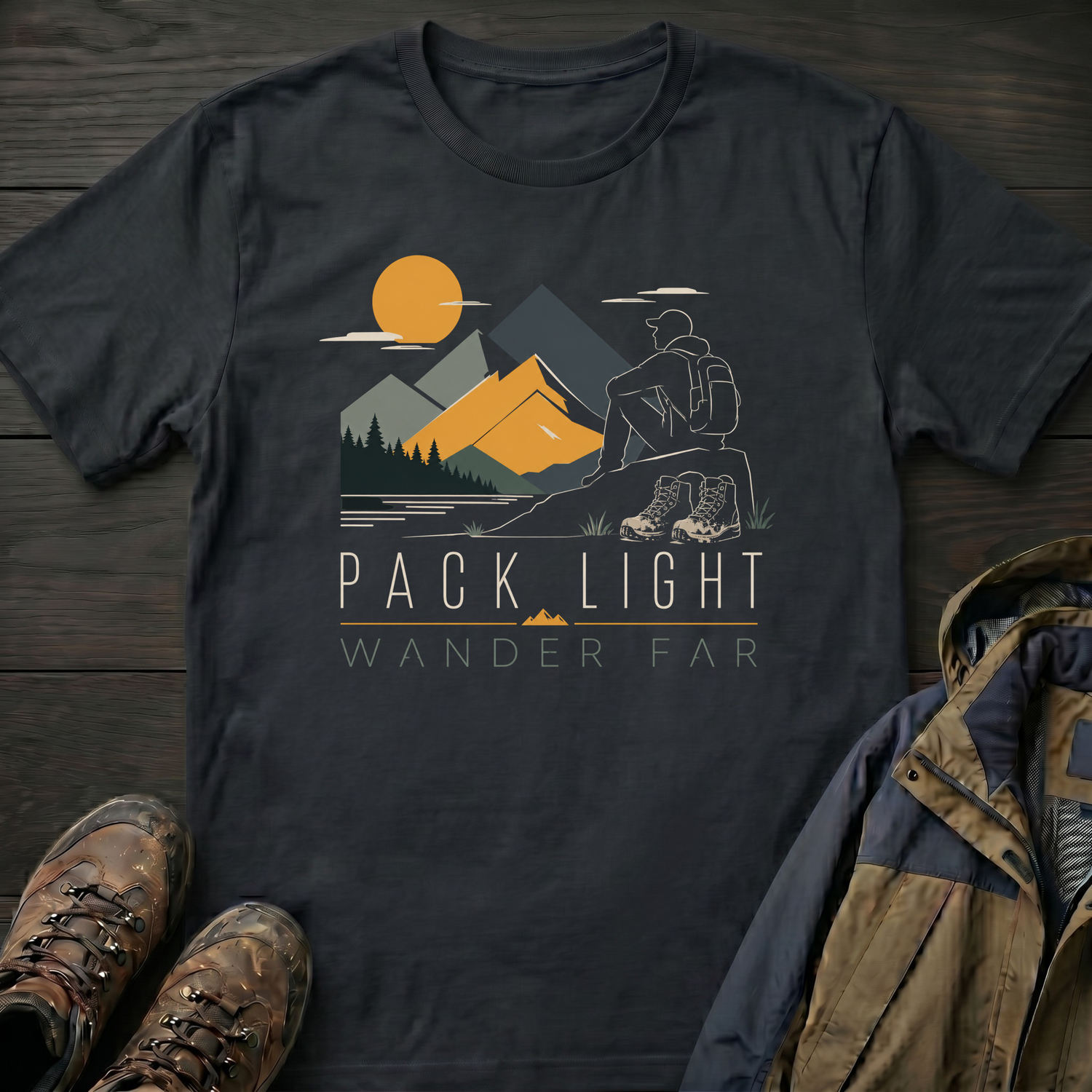 Pack Light Wander Far T-Shirt