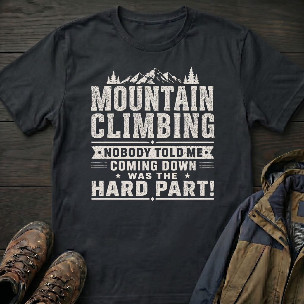 Down is the Hard Part T-Shirt