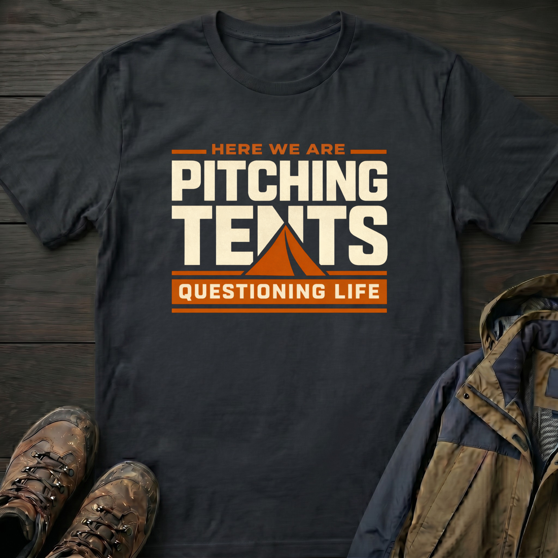 Pitching Tents 2 T-Shirt