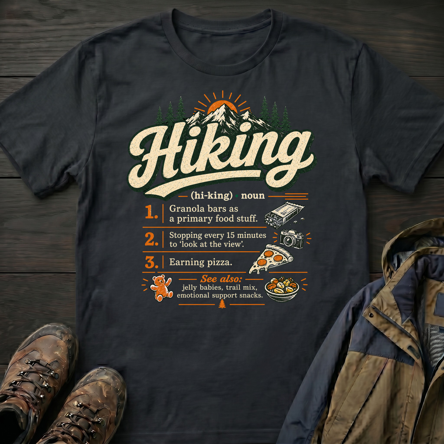 Hiking (Noun) T-Shirt