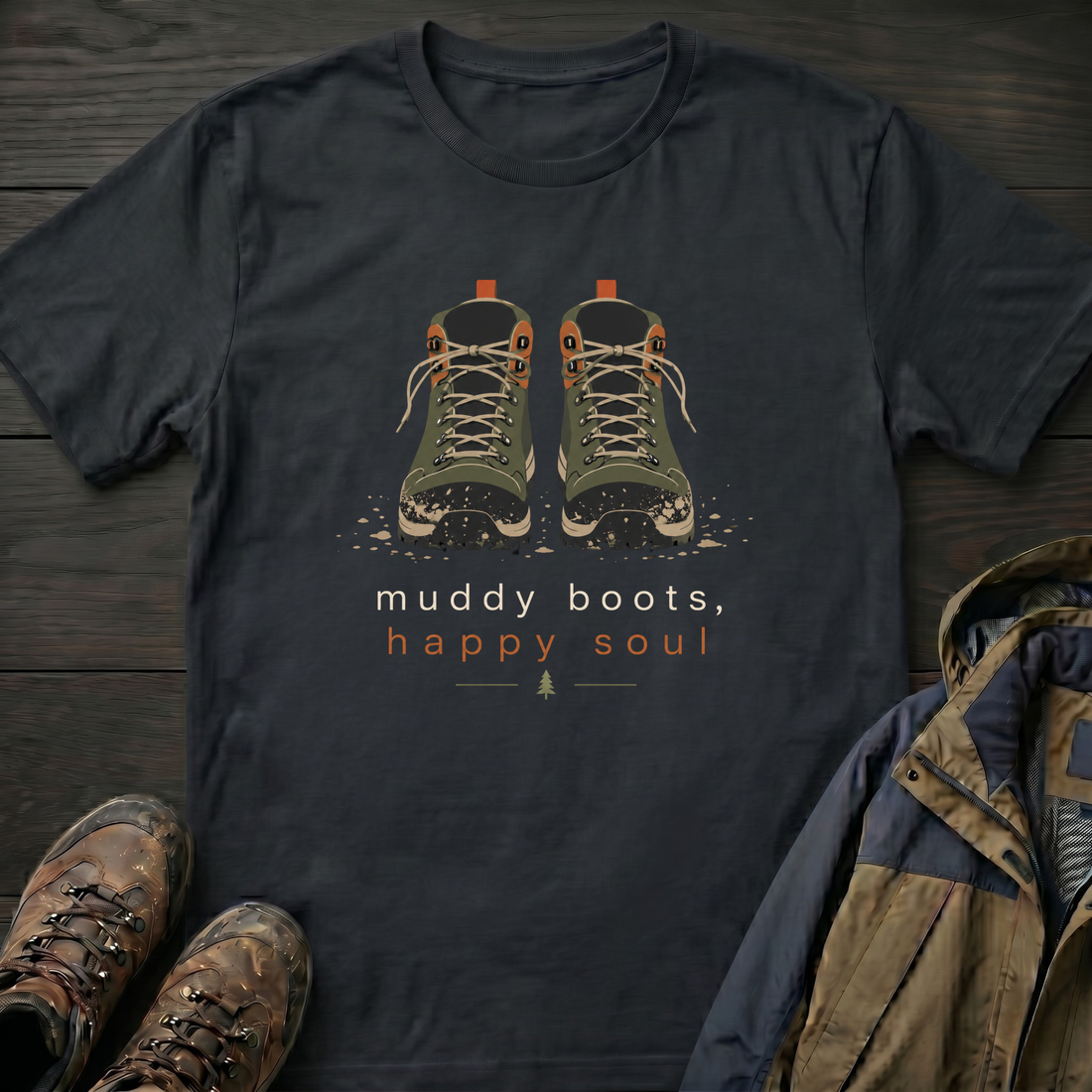 Muddy Boots Happy Soul 2 T-Shirt