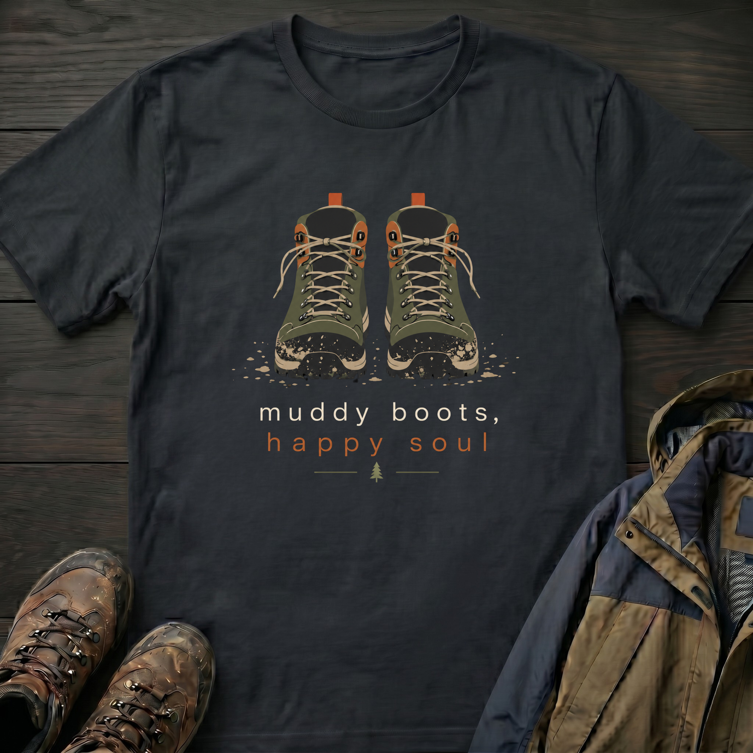Muddy Boots Happy Soul 2 T-Shirt