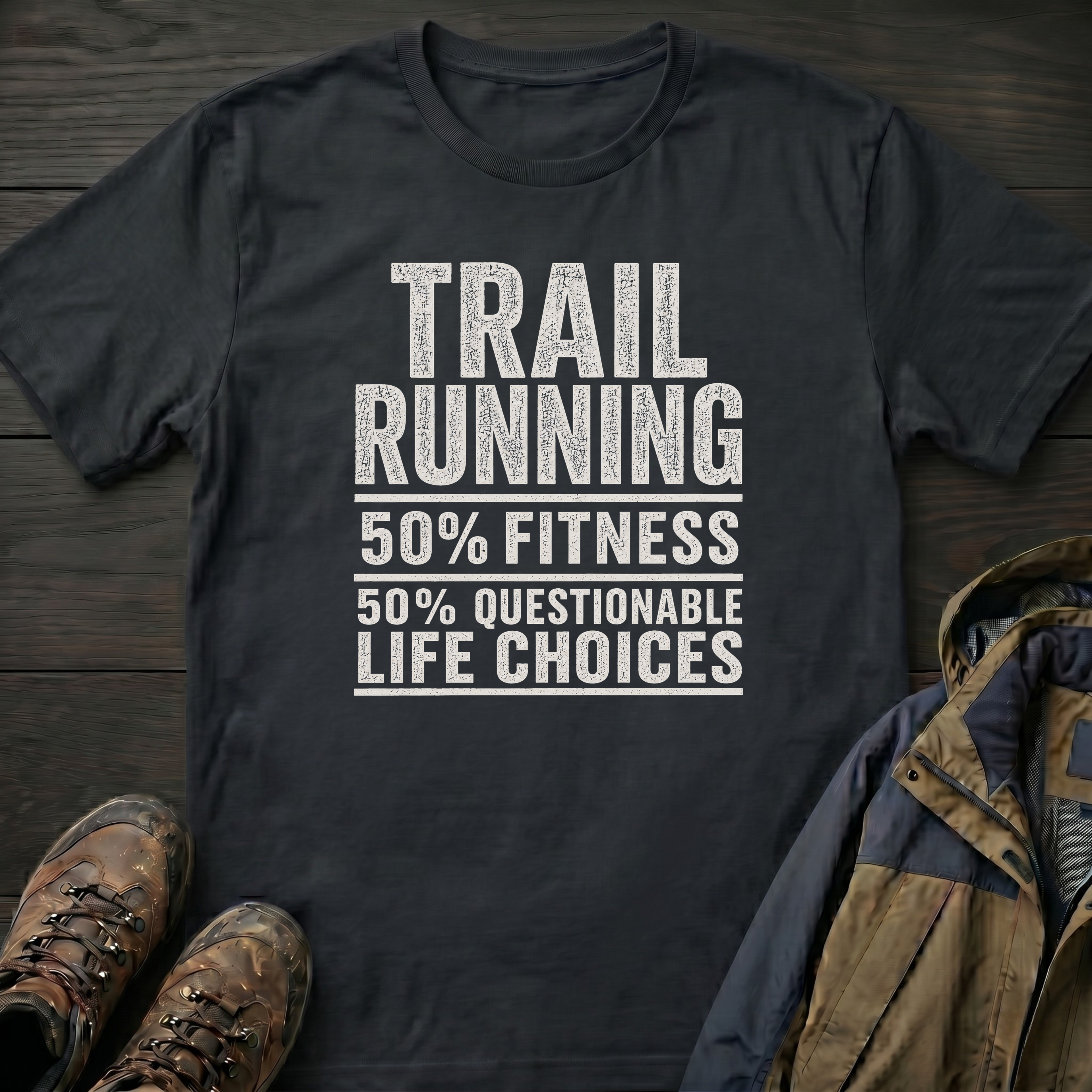 Trail Running Choices T-Shirt