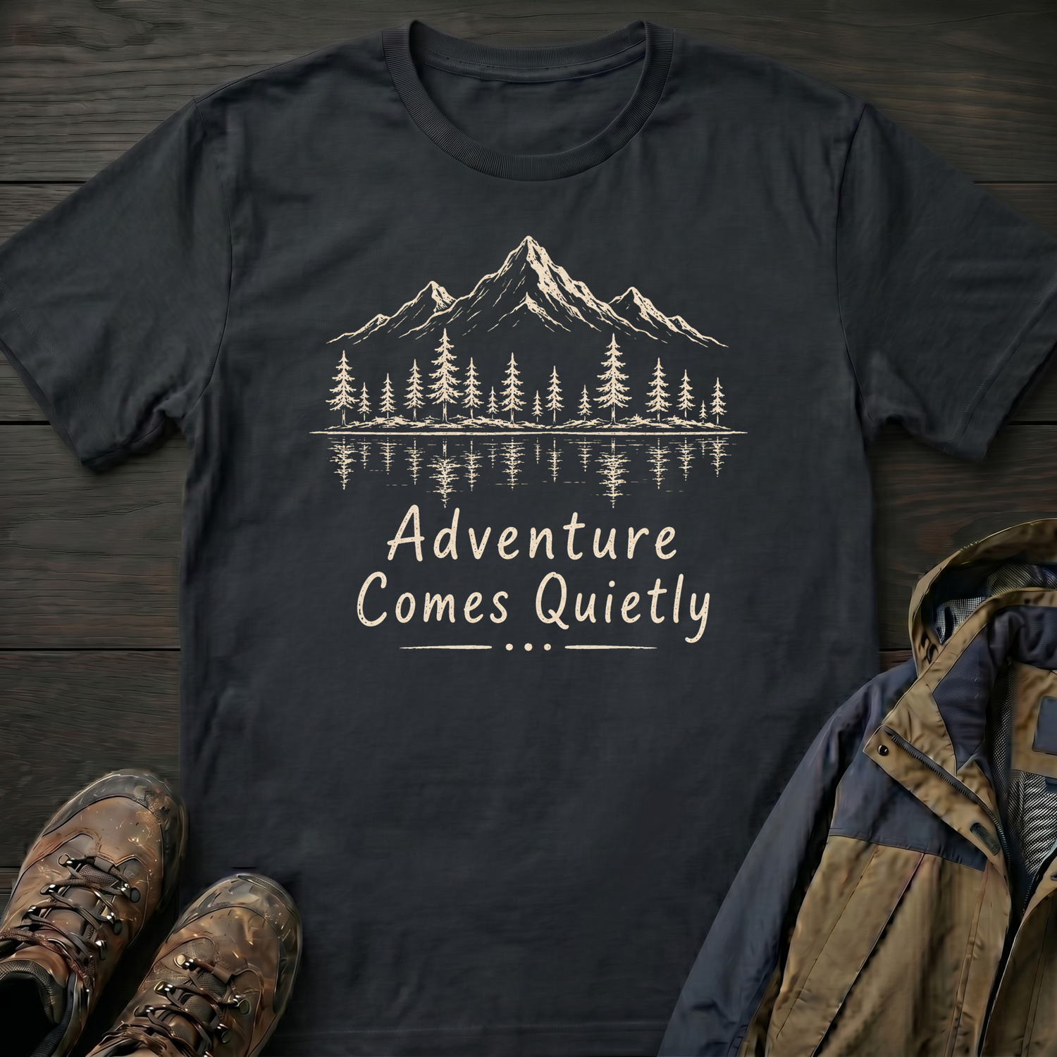 Adventure Comes Quietly T-Shirt